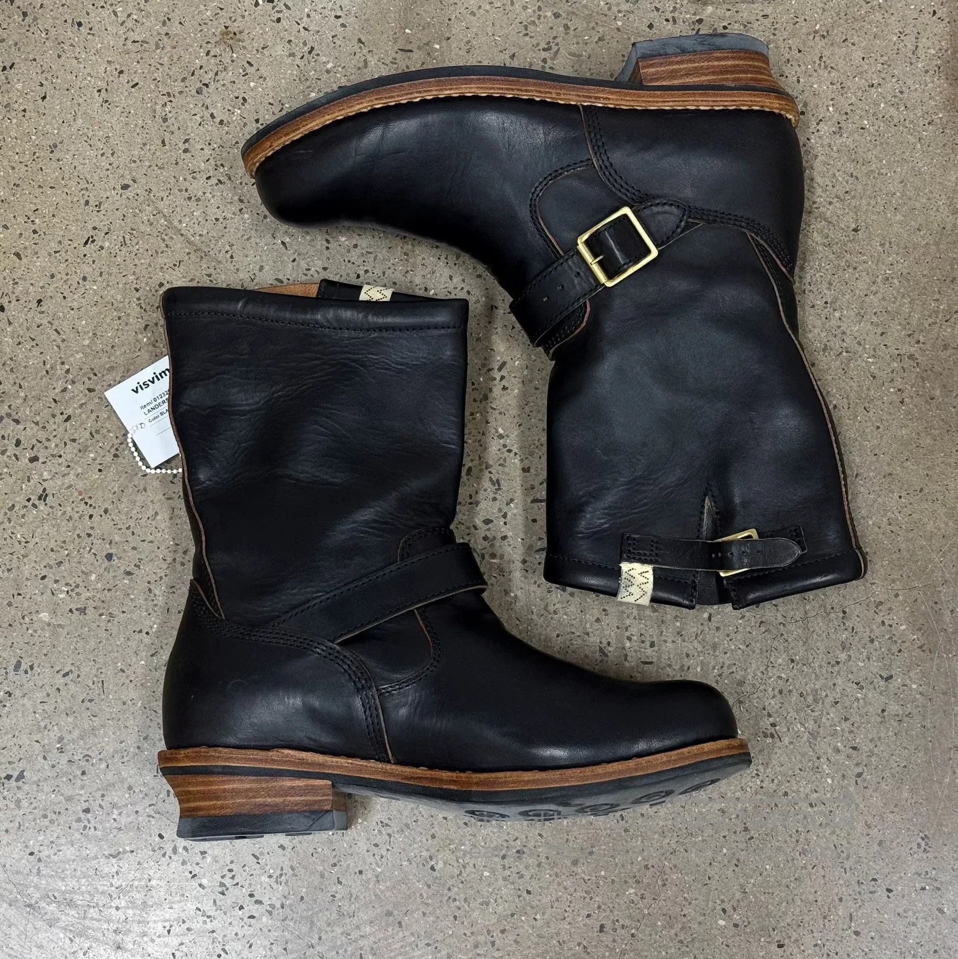 Visvim visvim landers engineer boots in black. Size US 9 / EU 42 - 4 Thumbnail
