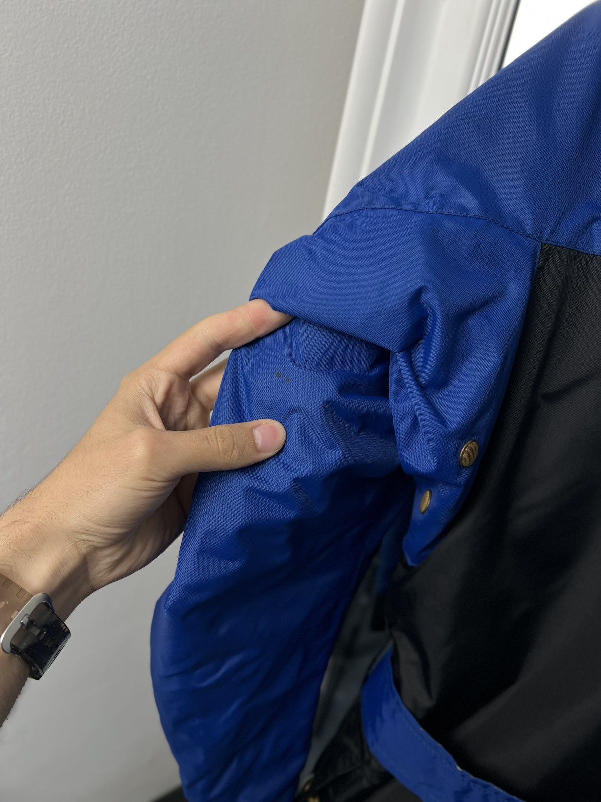 Belstaff Vintage Belstaff Formula 750 Moto Jacket Blue Black M/L Size US M / EU 48-50 / 2 - 22 Thumbnail