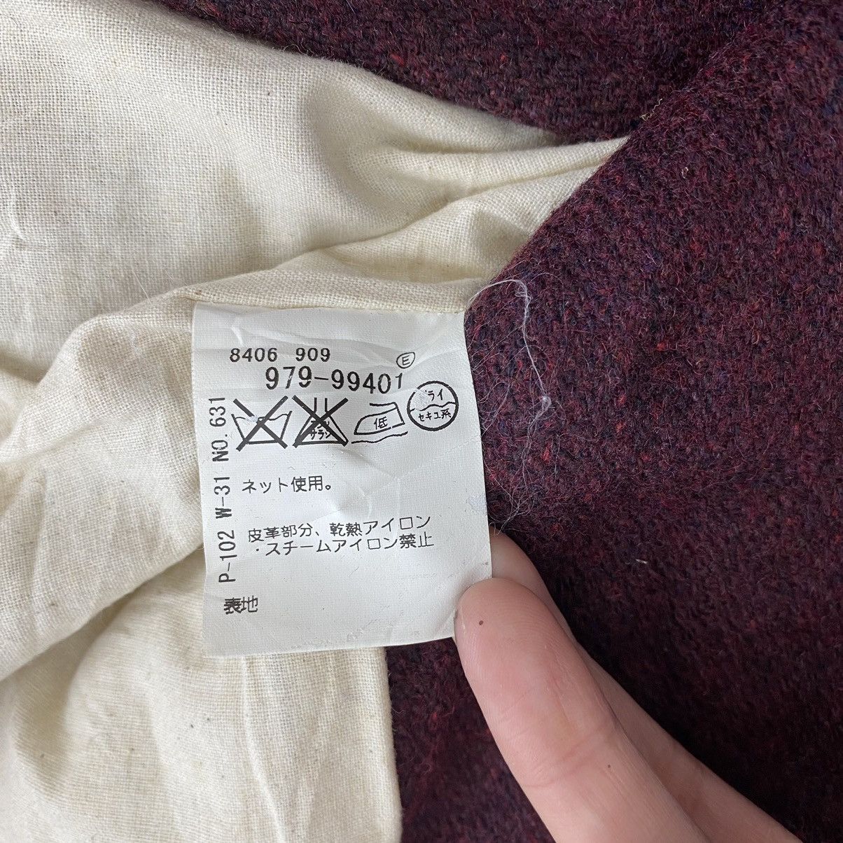 Japanese Brand Vintage TK Japanese Brand Red Wool Duffle Coat Jacket Size US S / EU 44-46 / 1 - 6 Thumbnail
