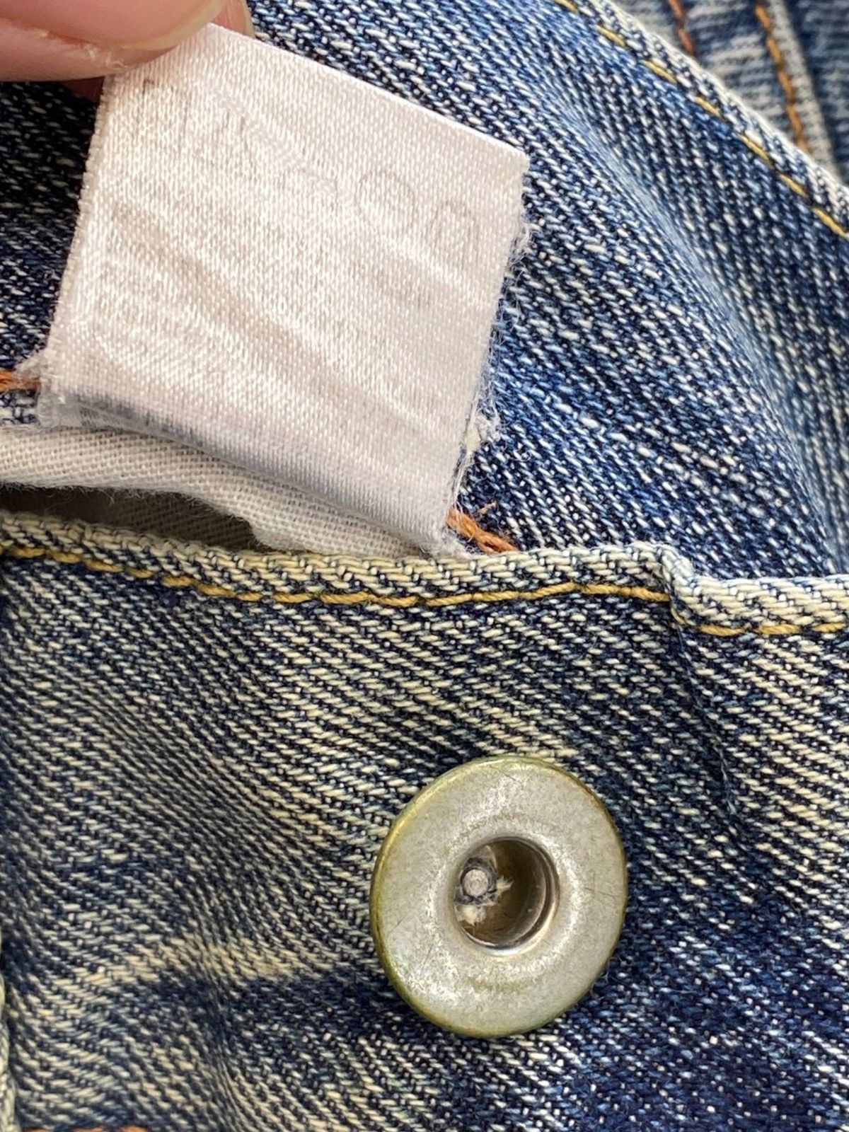 Japanese Brand Japanese Brand Faded Wash Ripped Style Straight Leg Jeans Size US 30 / EU 46 - 11 Thumbnail