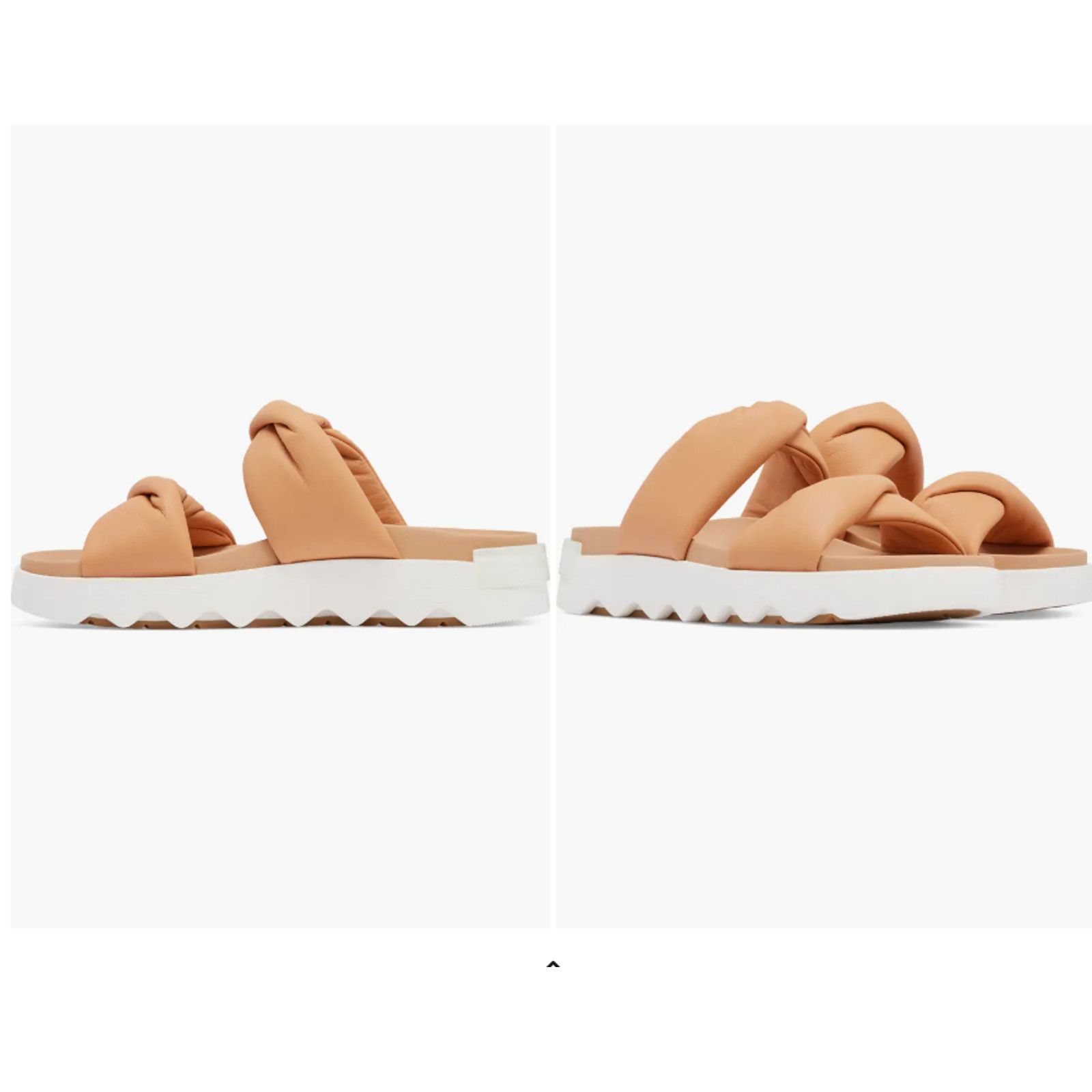 SOREL SOREL - VIIBE TWIST SLIDE COMFORT SANDAL TAN BEIGE - SZ 7 Size US 7 / IT 37 - 3 Thumbnail