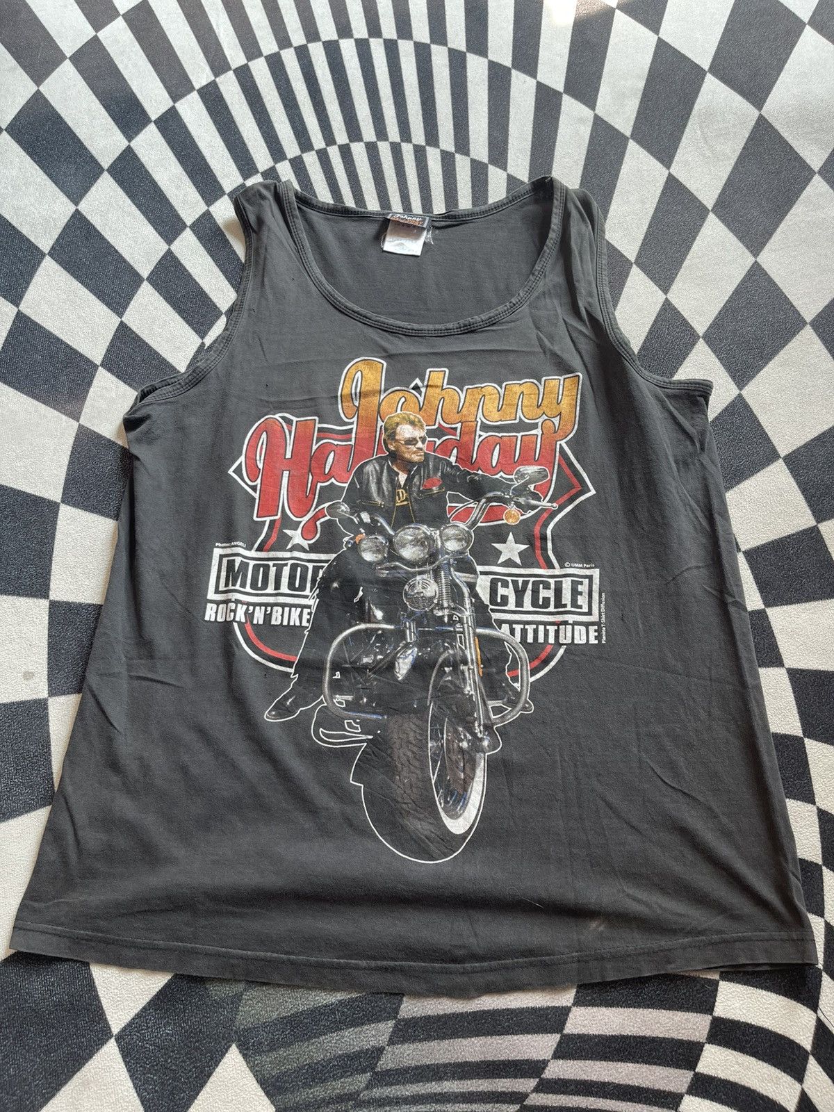Band Tees VTG Johnny Hallyday Tank Tops Bundle - 80s/90s (Set of 3) Size US M / EU 48-50 / 2 - 14 Thumbnail