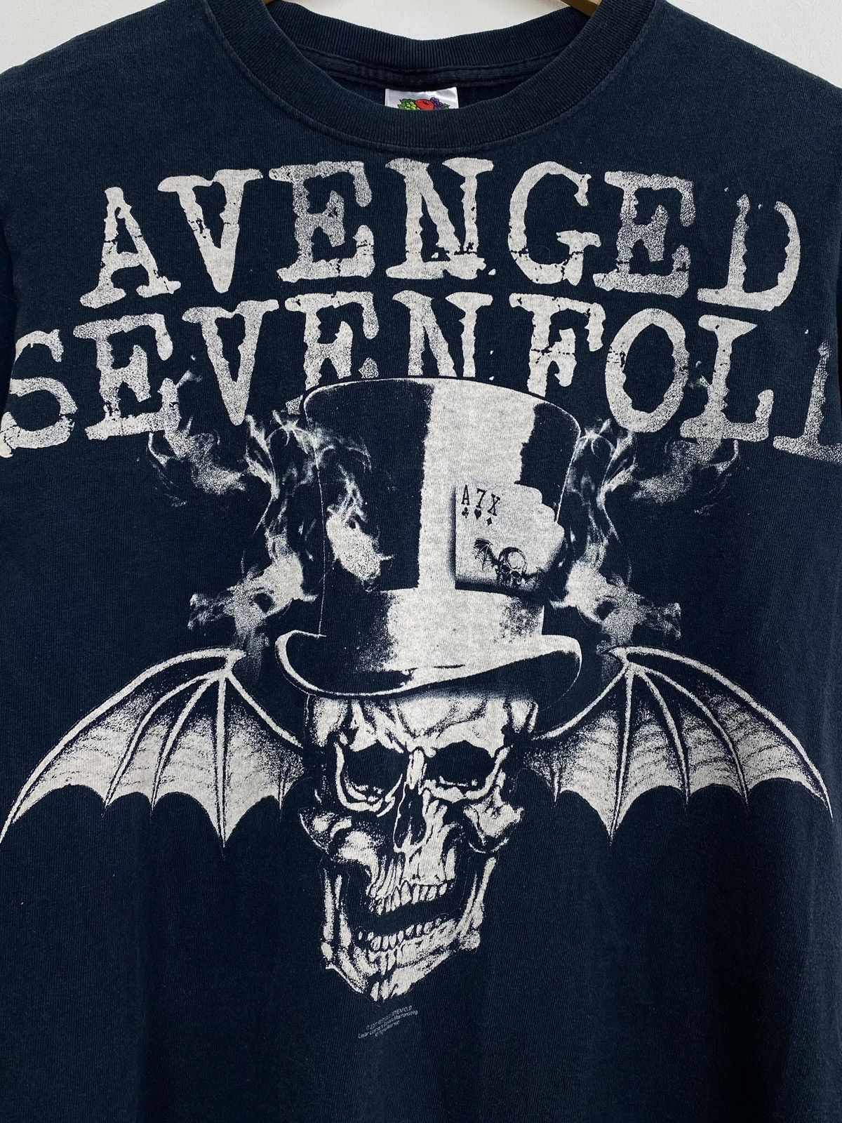 Band Tees Fruit Of The Loom Avenged Sevenfold 2007 T-Shirt Size S Size US S / EU 44-46 / 1 - 3 Thumbnail