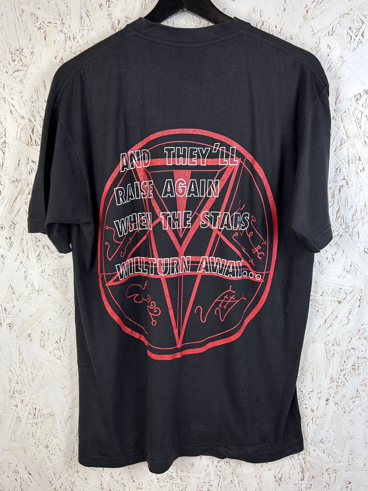 Band Tees 90s Vintage Vader 1995 Sothis Death Metal Band T-Shirt Size US L / EU 52-54 / 3 - 7 Thumbnail
