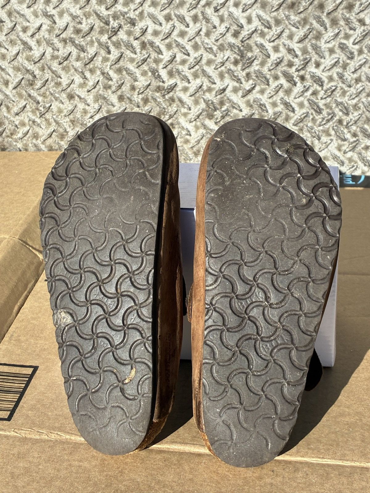 Birkenstock BIRKENSTOCK Boston Brown Leather Clogs Slip on Sandals EU 39 Size US 8 / IT 38 - 7 Thumbnail