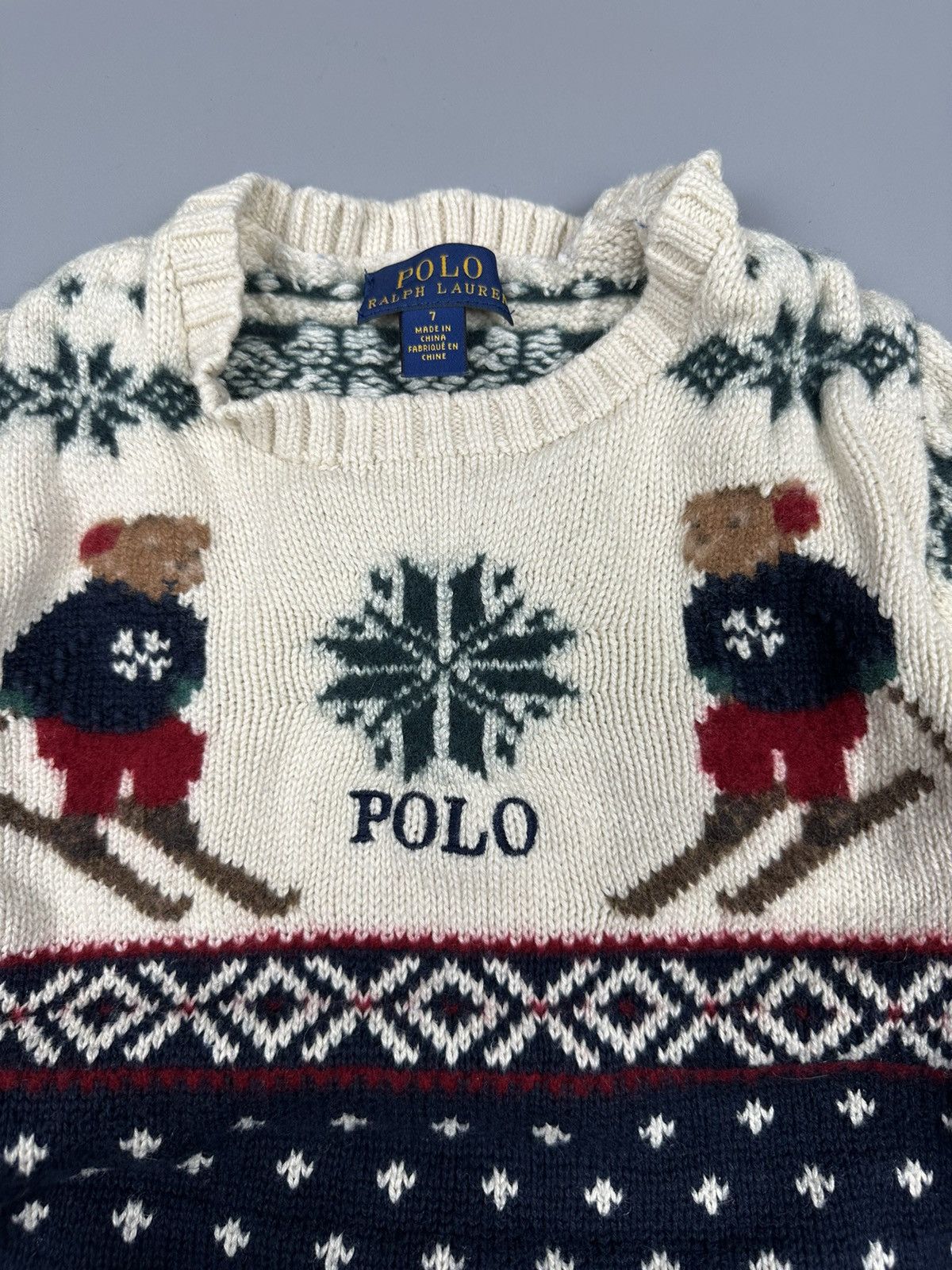 Polo Ralph Lauren Polo Ralph Lauren Kids Polo Ski Bear Size US XXS / EU 40 - 4 Thumbnail