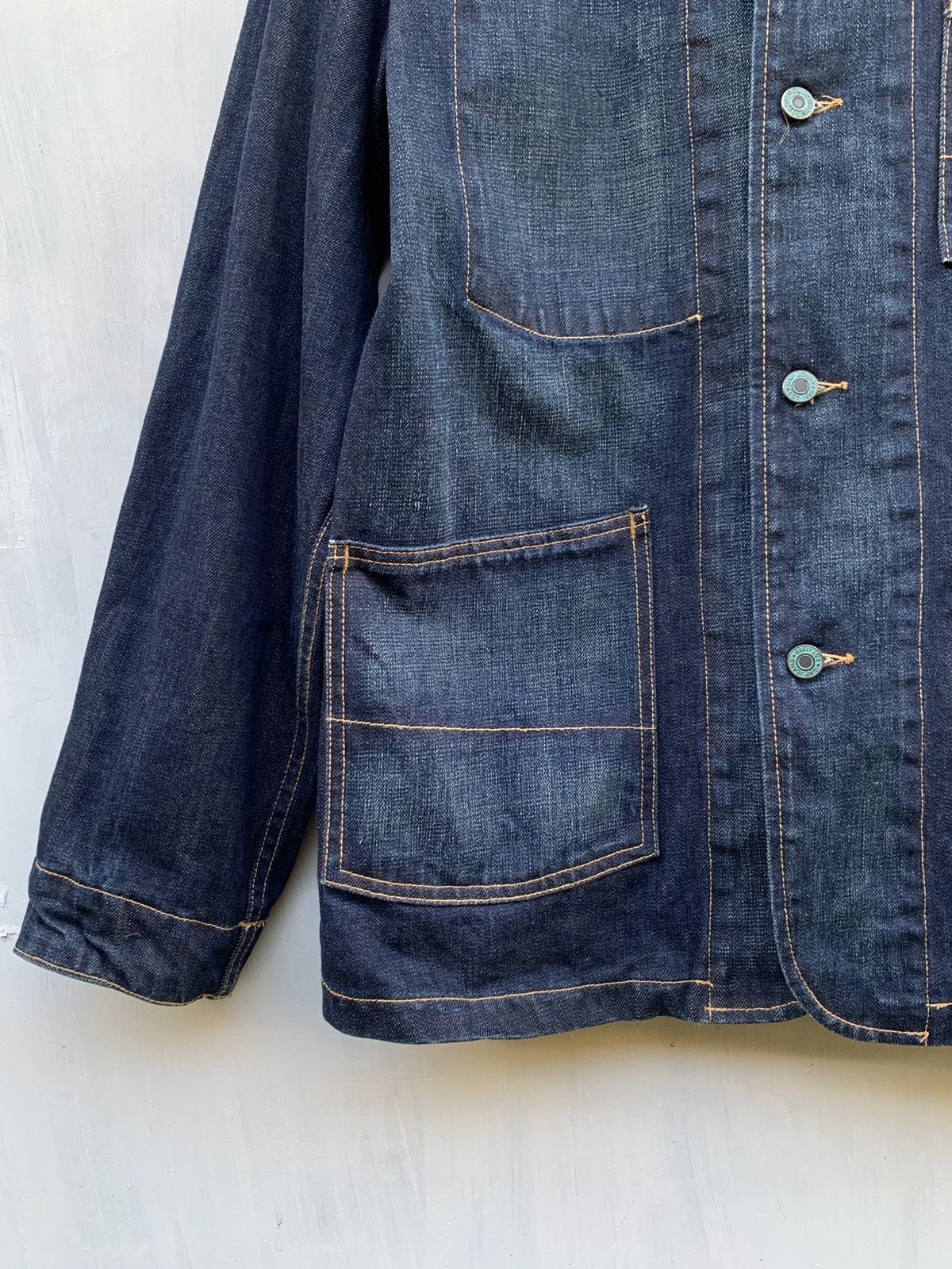 Gap Vintage FALL 2003 GAP chore denim jacket Size US M / EU 48-50 / 2 - 3 Thumbnail