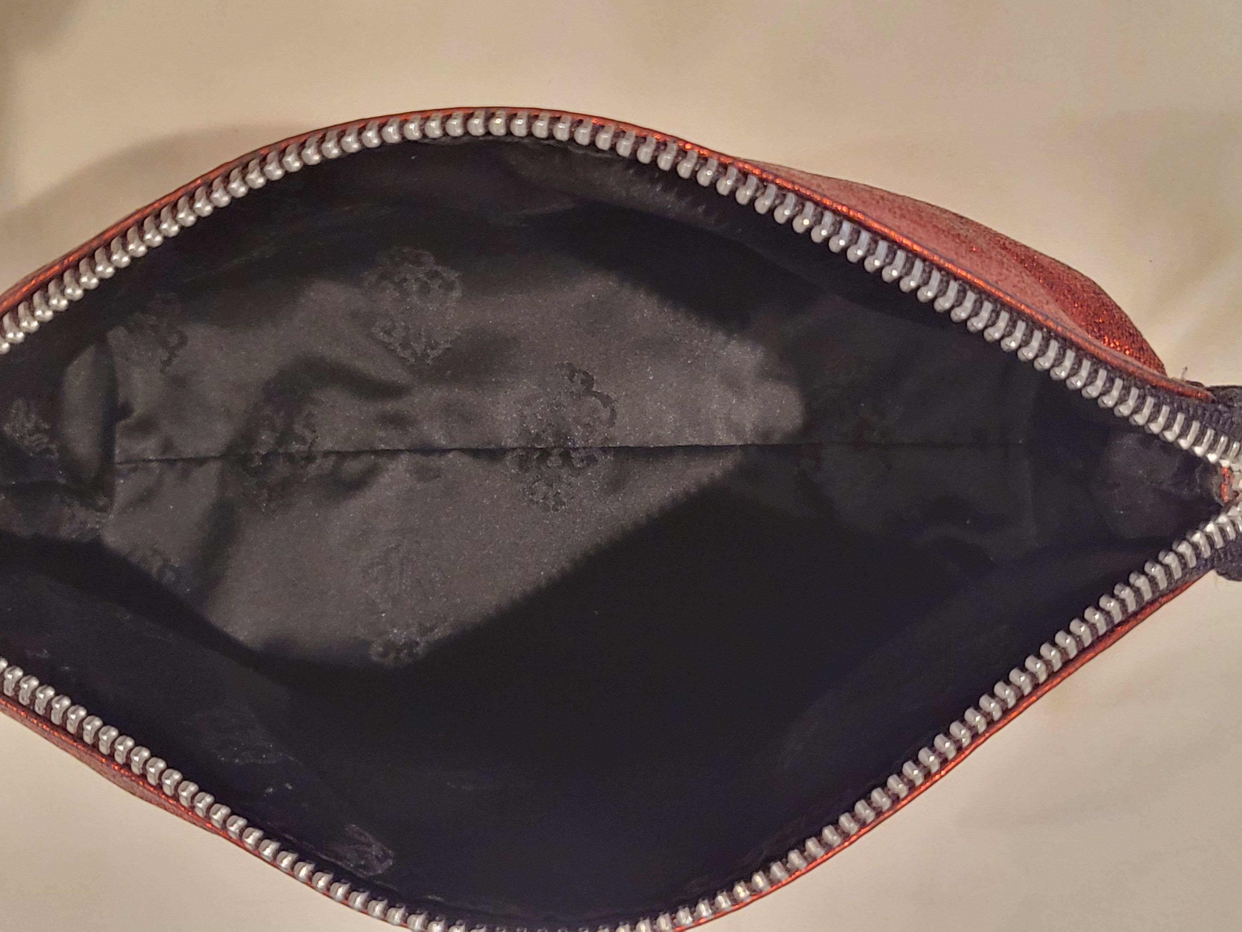 Chrome Hearts Chrome Hearts Red Leather Toiletry Dop Bag Size ONE SIZE - 5 Thumbnail