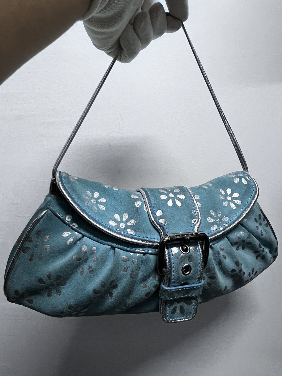 Celine Authentic Celine Flora Mini Shoulder Vtg Size ONE SIZE - 6 Thumbnail