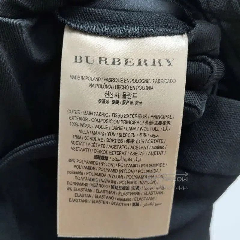 Burberry Burberry Black Wool Ladies Casual Pants. Size 31" - 4 Thumbnail