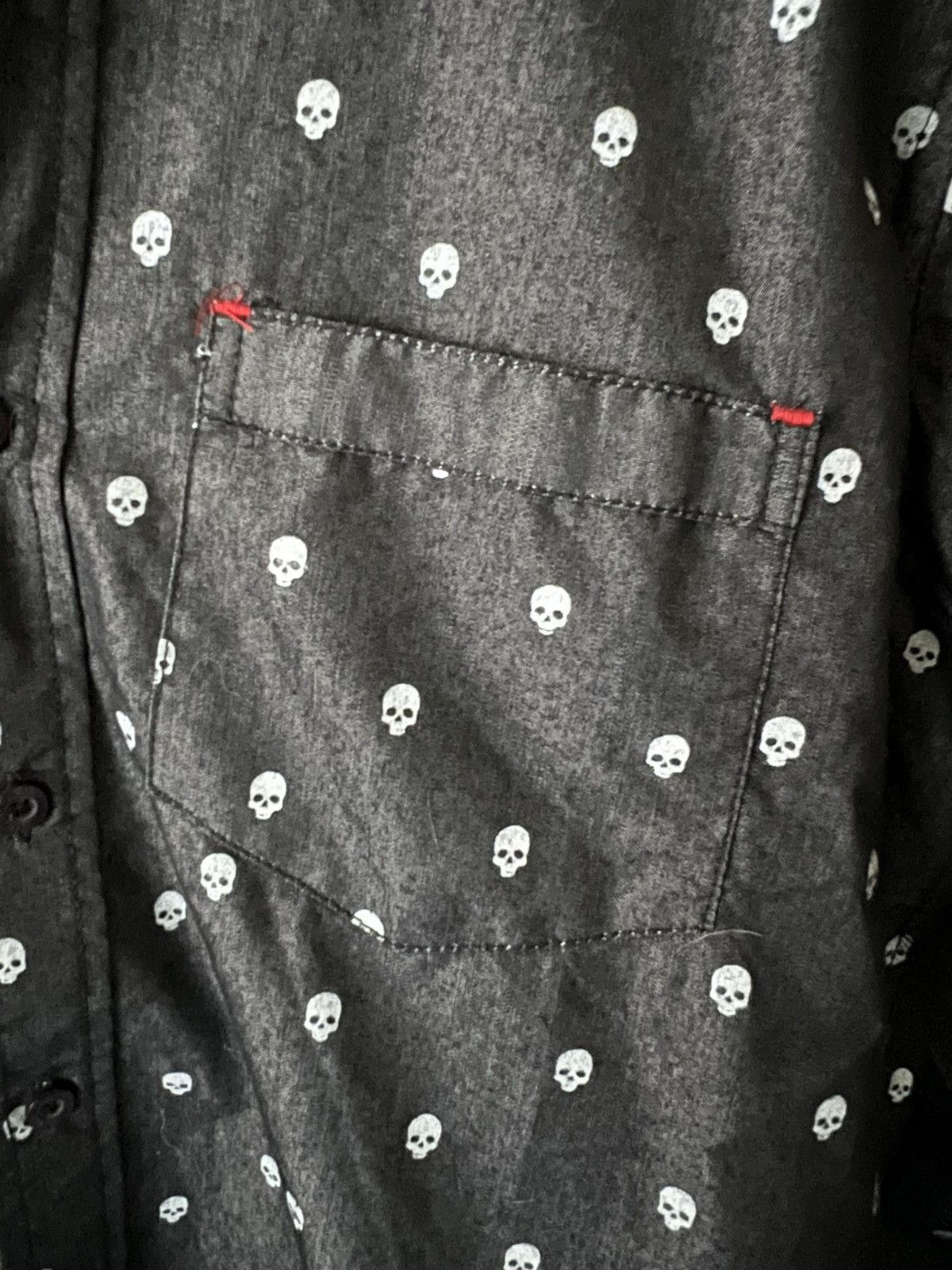 Other New without Tags Men’s Skull Retro Stitch Shirt Size US L / EU 52-54 / 3 - 5 Thumbnail