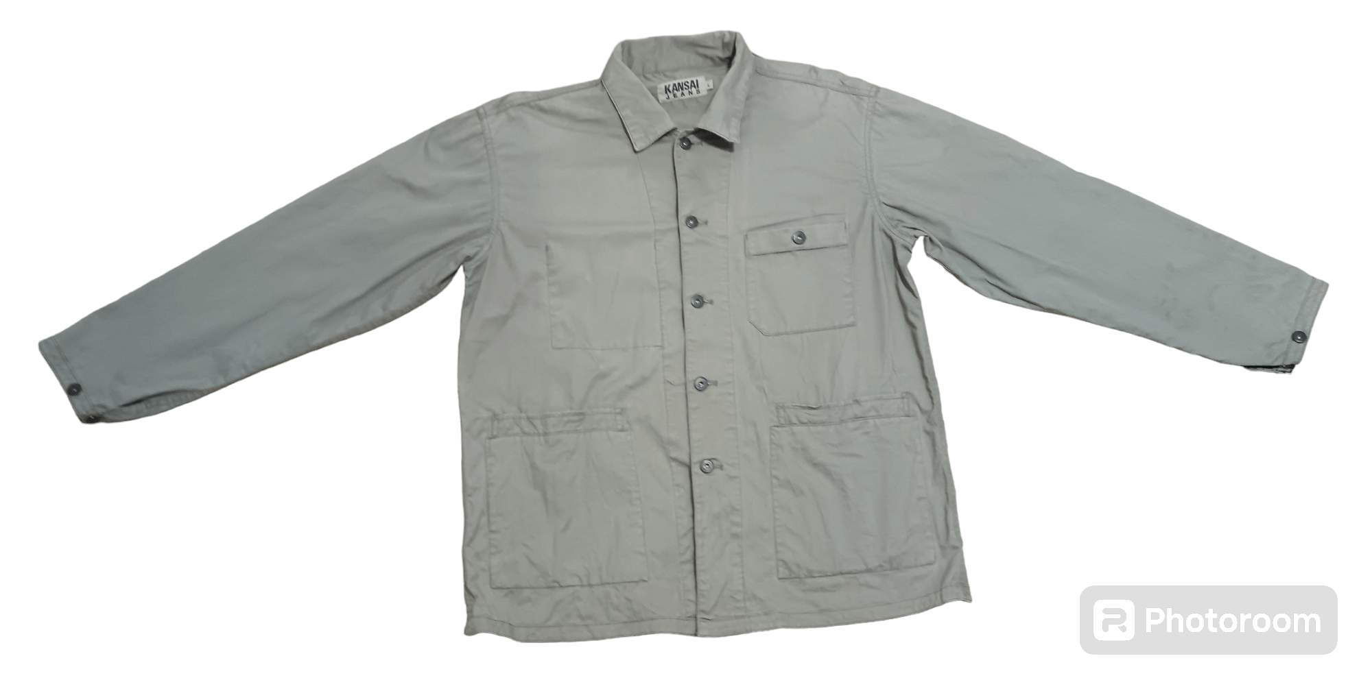 Japanese Brand × Kansai Yamamoto KANSAI YAMAMOTO MULTIPOCKET CHORE JACKET Size US L / EU 52-54 / 3 - 1 Thumbnail