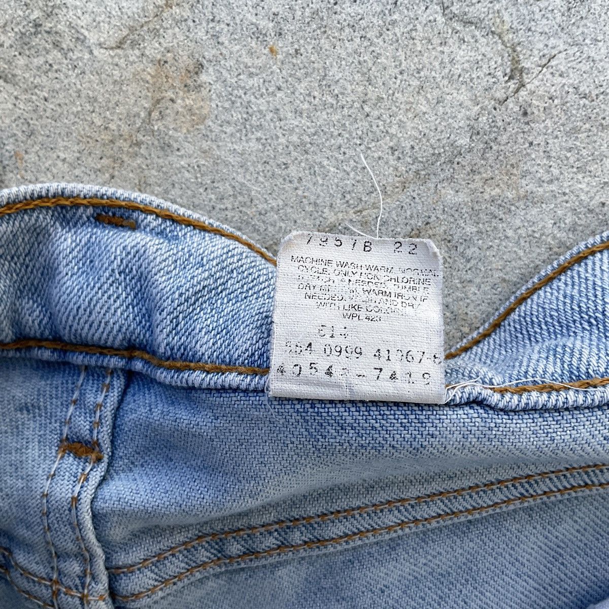 Levi's Vintage 90s Distressed Levi’s 540 Made In USA Denim Pants Size US 36 / EU 52 - 9 Thumbnail