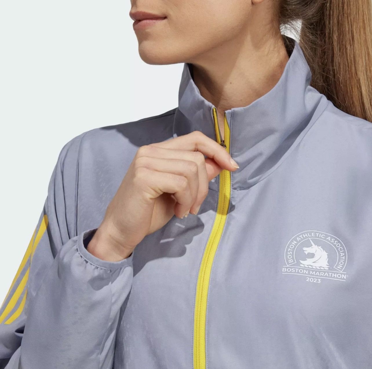 Adidas Adidas 2023 Boston Marathon Windbreaker Jacket Size L / US 10 / IT 46 - 6 Thumbnail