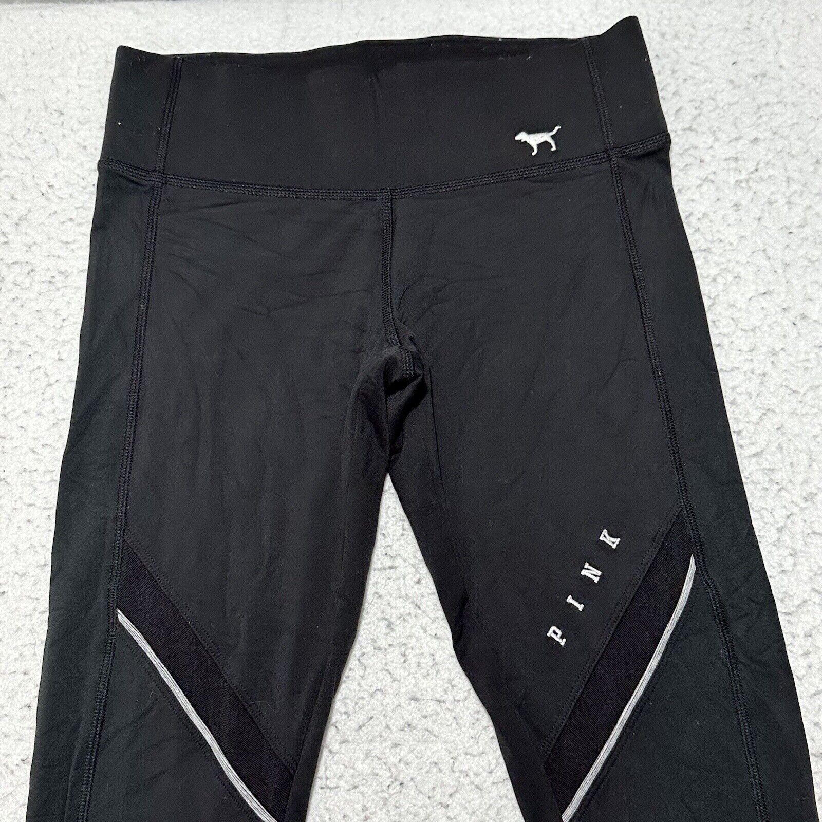 Victoria's Secret Victoria’s Secret Pink XS Athletic Stretch Ankle Leggings Size 26" / US 2 / IT 38 - 2 Thumbnail