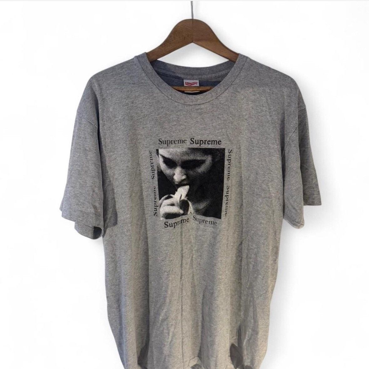 Supreme Banana Tshirt grey XL