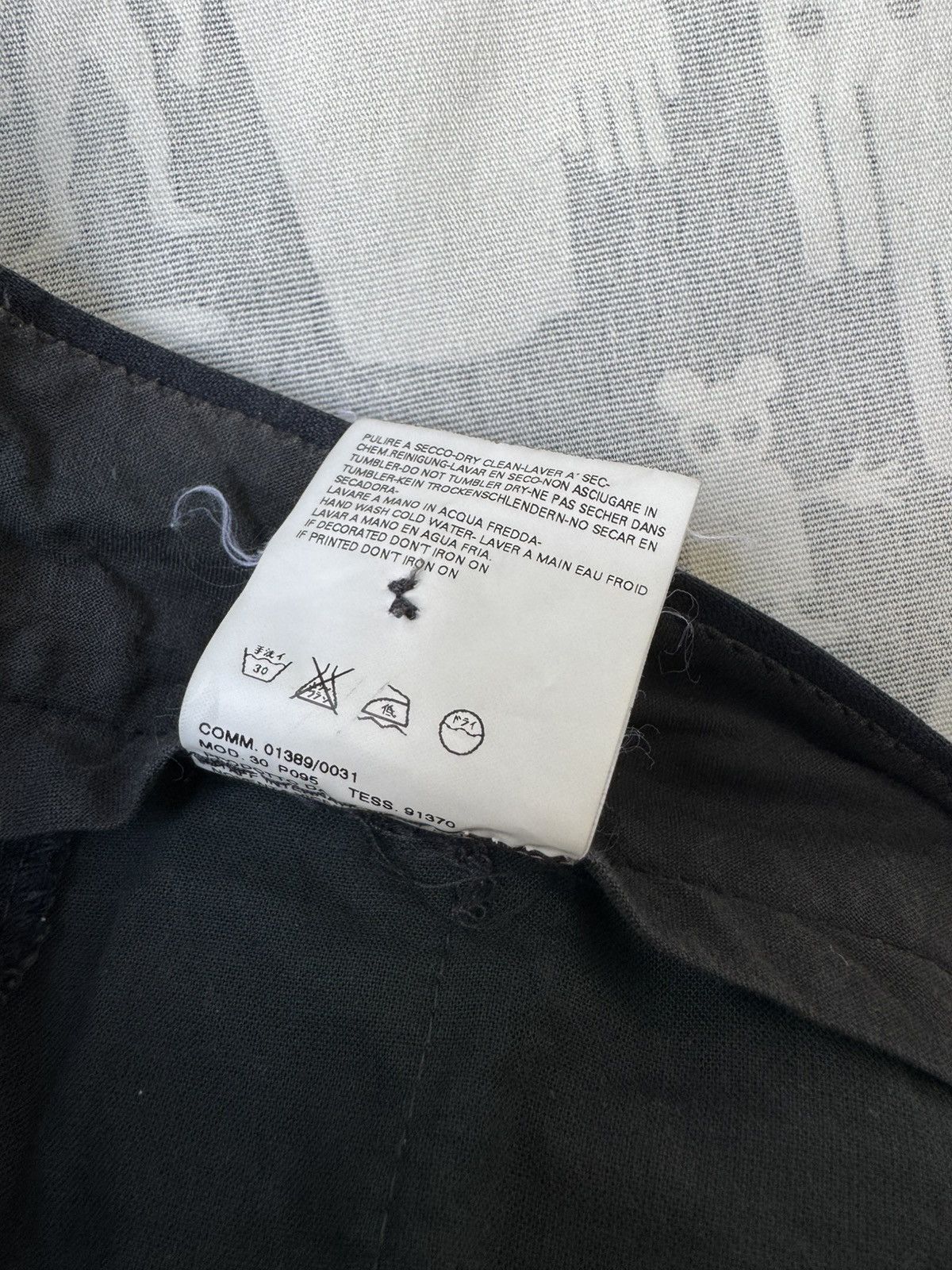 Maison Margiela Maison Martin Margiela SS03 Medal Cotton Slacks Trousers Size US 30 / EU 46 - 9 Thumbnail