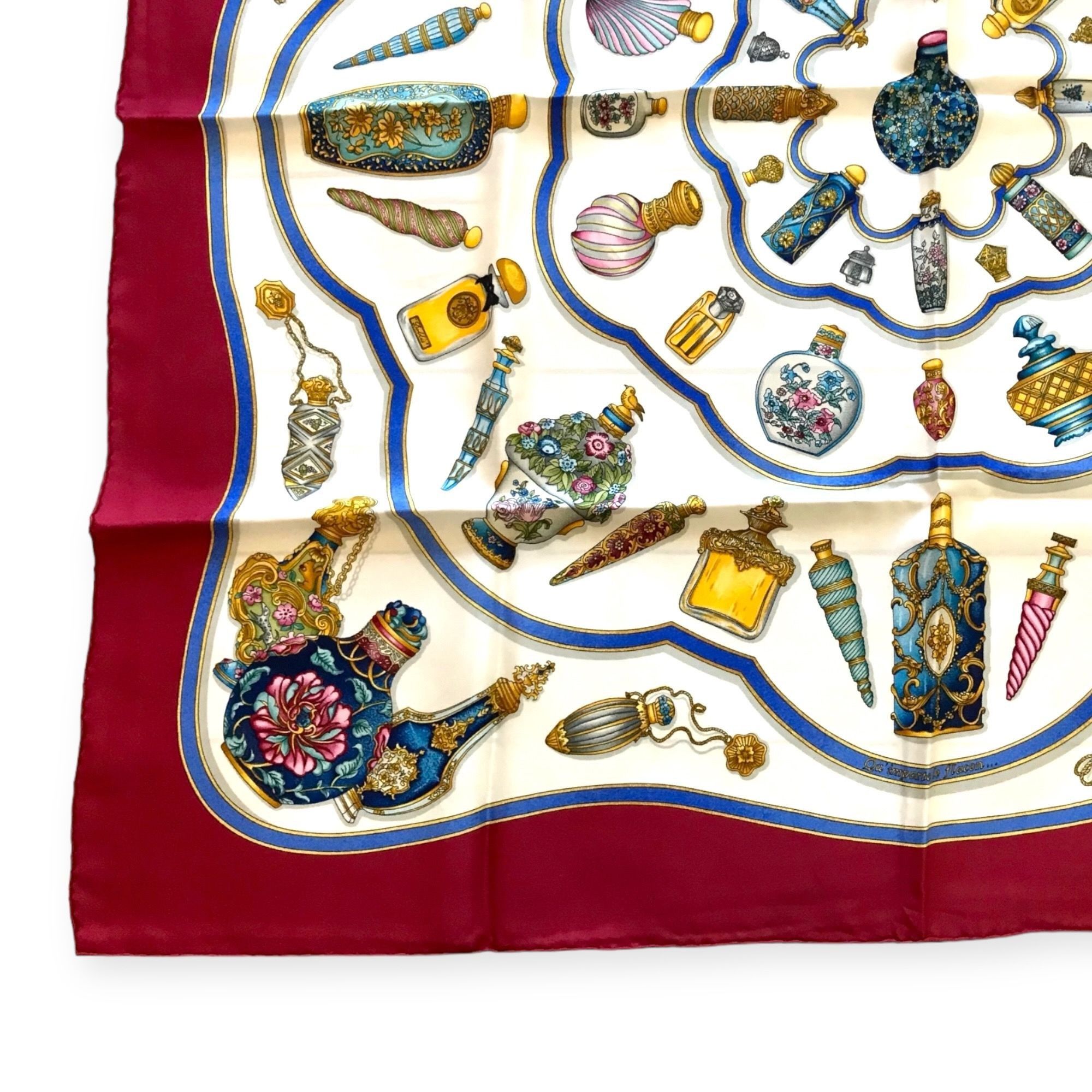 Hermes × Vintage Hermès Silk Scarf - "Qu'importe le Flacon..." by Catherine B Size ONE SIZE - 9 Thumbnail