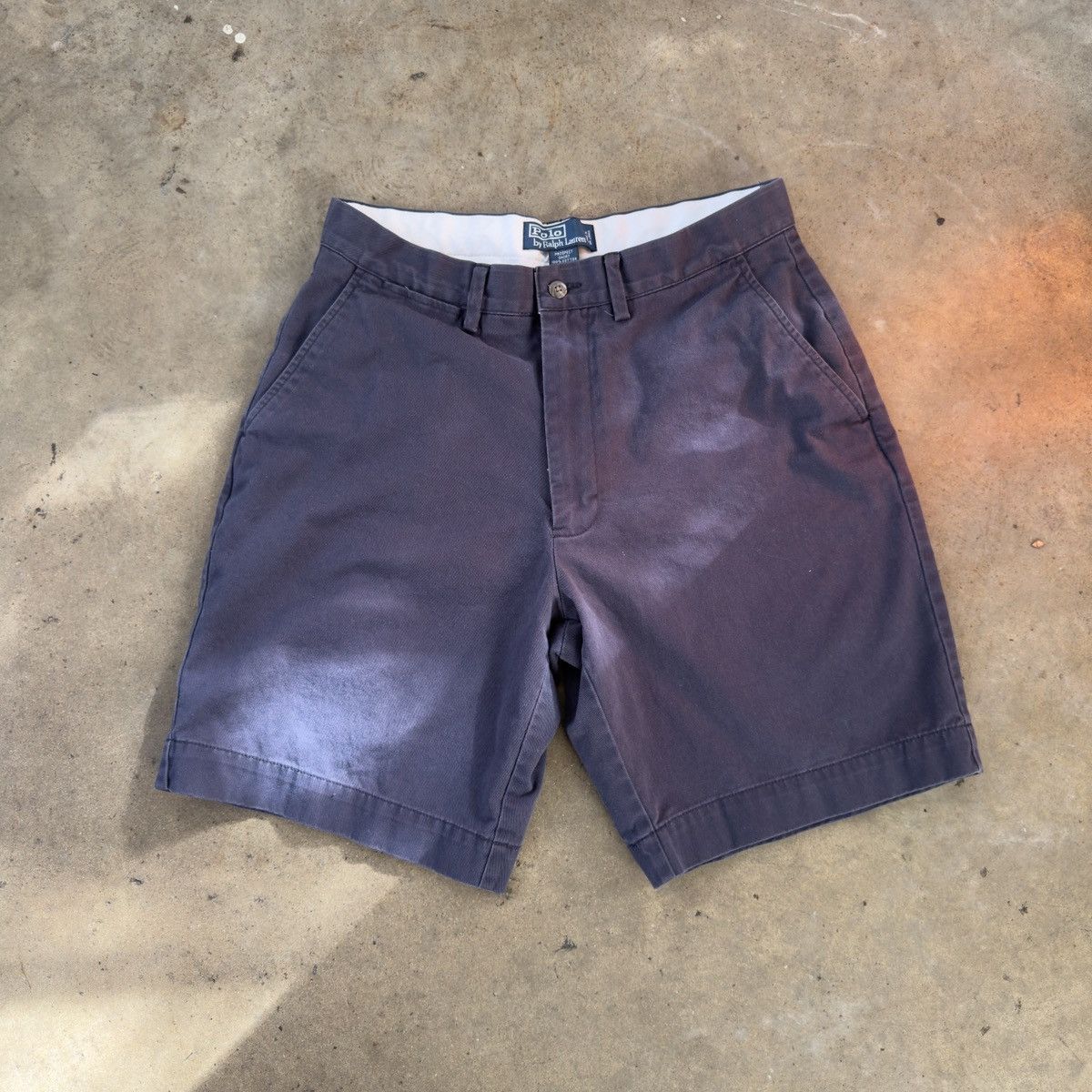Polo Ralph Lauren Polo Ralph Lauren The Prospect Chino Shorts Navy Blue Cotton Size US 32 / EU 48 - 2 Thumbnail