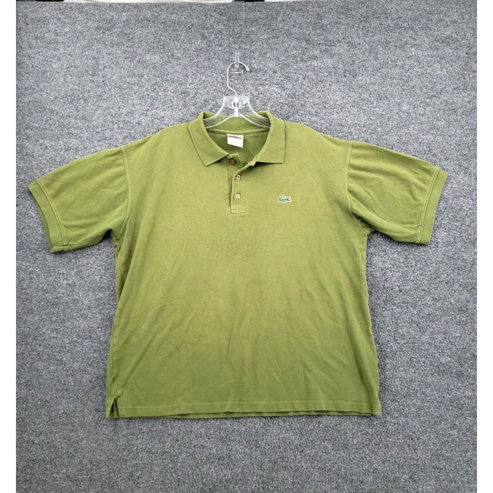 Lacoste Lacoste Polo Shirt Mens 6 US XL Green Knit Alligator Short Sleeve Golf Casual Grailed