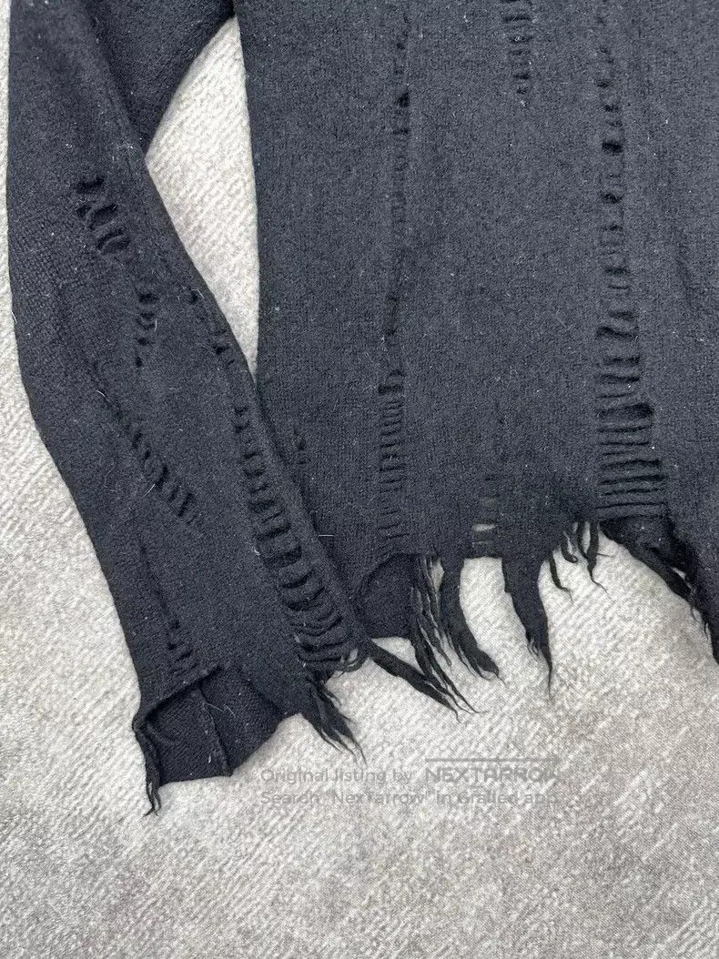 Junya Watanabe Junya Watanabe Destroyed Wool Sweater Size S / US 4 / IT 40 - 3 Thumbnail