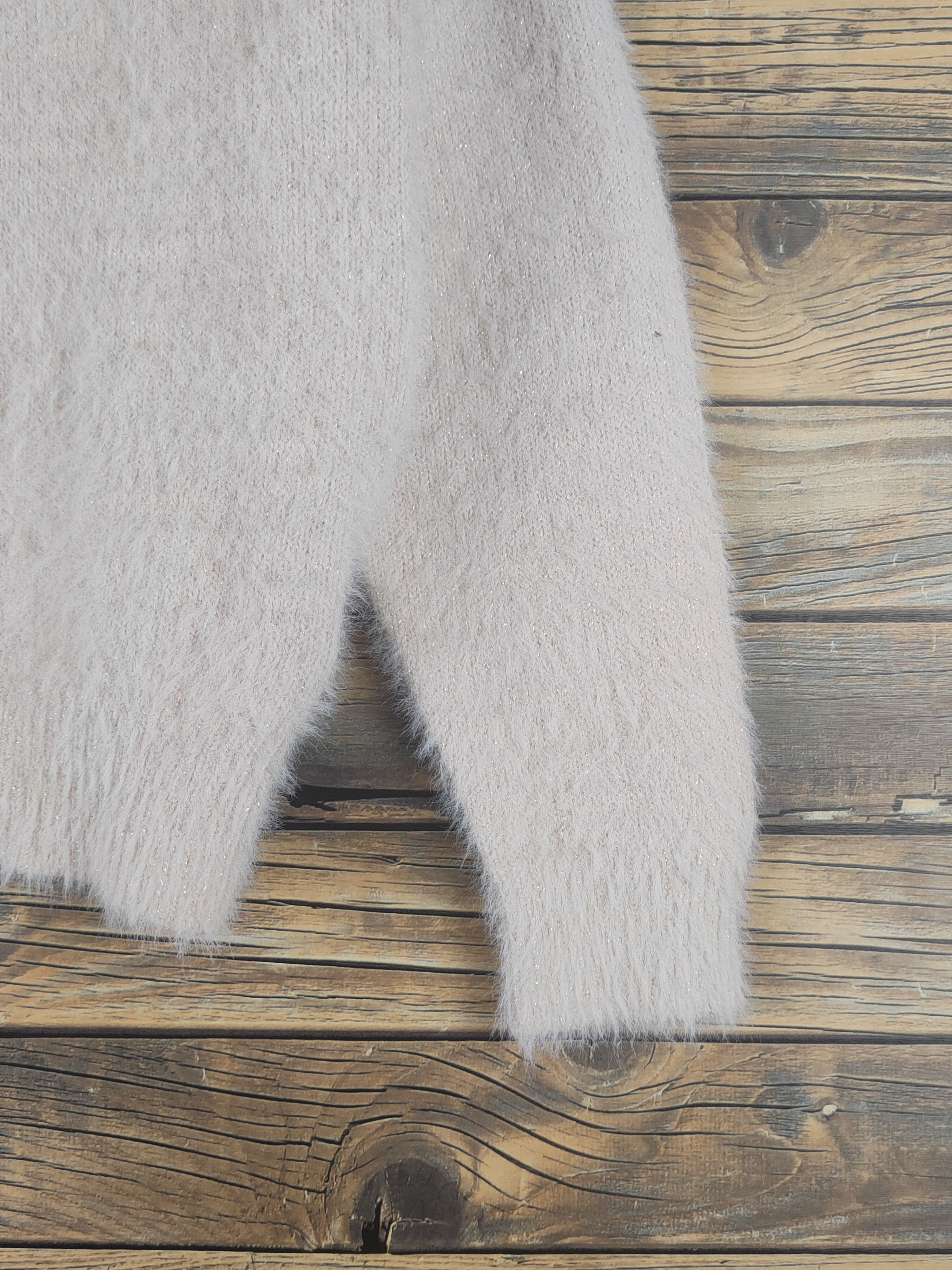Japanese Brand Majestic Legon Pink Shag Shaggy Fur Mohair Knitwear #W1205 Size S / US 4 / IT 40 - 6 Thumbnail