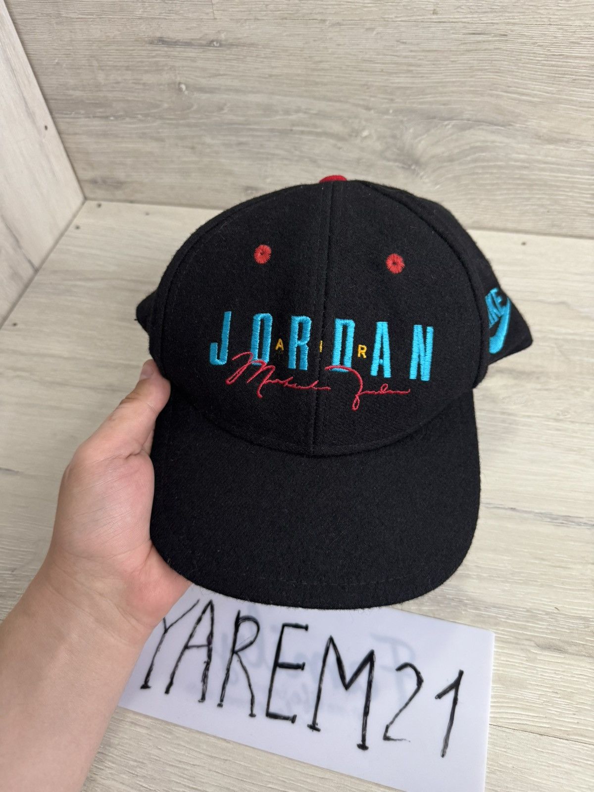 Nike Air Jordan Nike vintage cap hat Size ONE SIZE - 2 Thumbnail