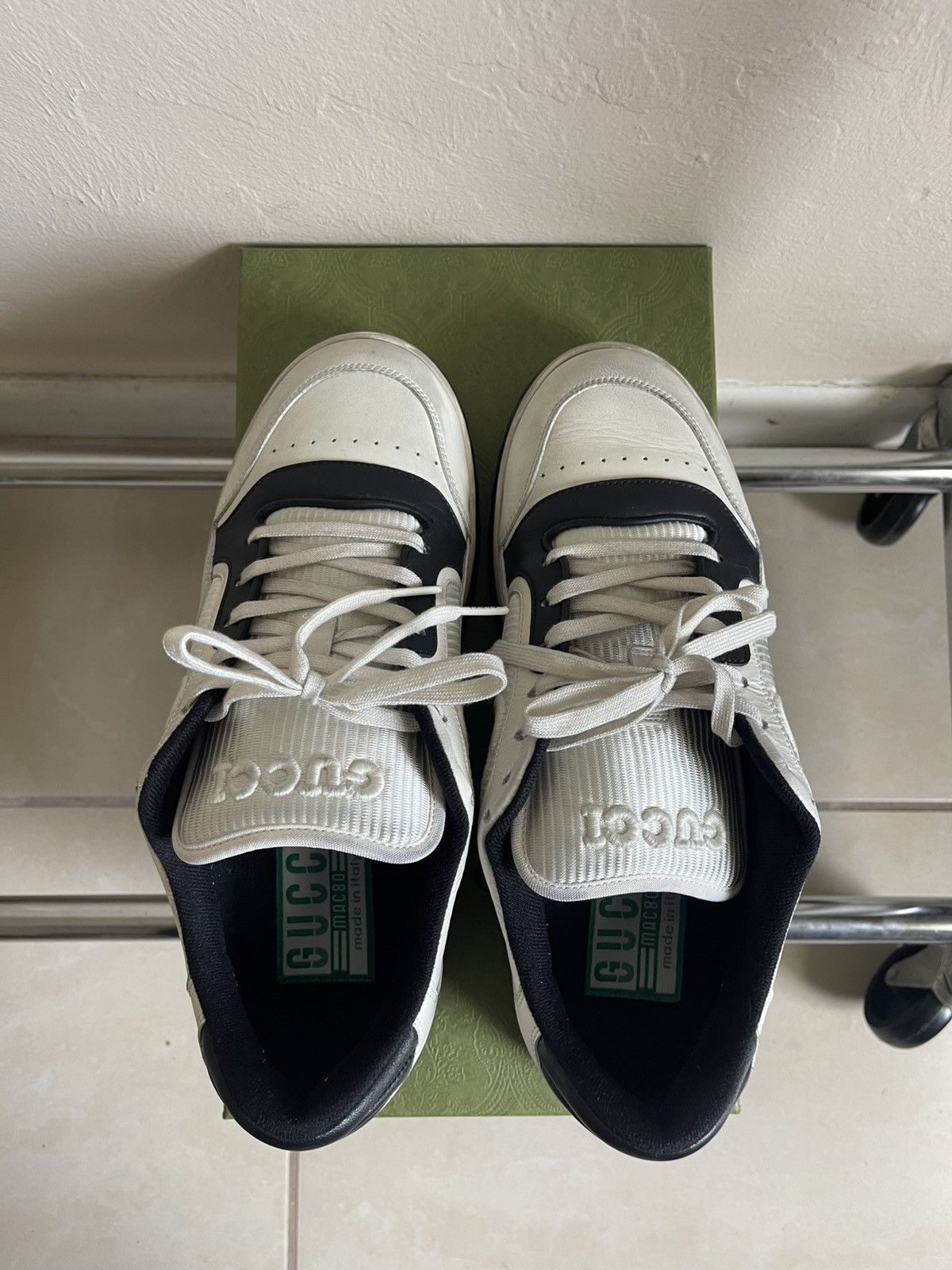 Gucci Gucci Sneakers Leather Size US 10.5 / EU 43-44 - 2 Thumbnail