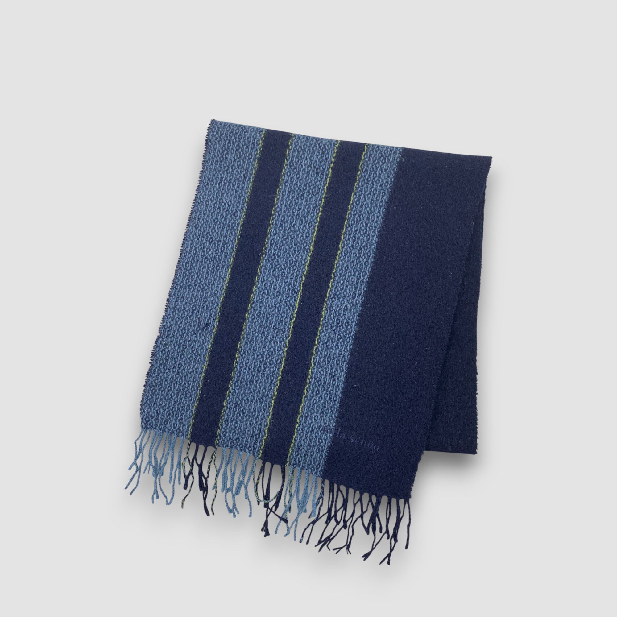 Mila Schon Vintage Mila Schon Scarf Muffler Wool Fringe Winter Scarves Size ONE SIZE - 3 Thumbnail