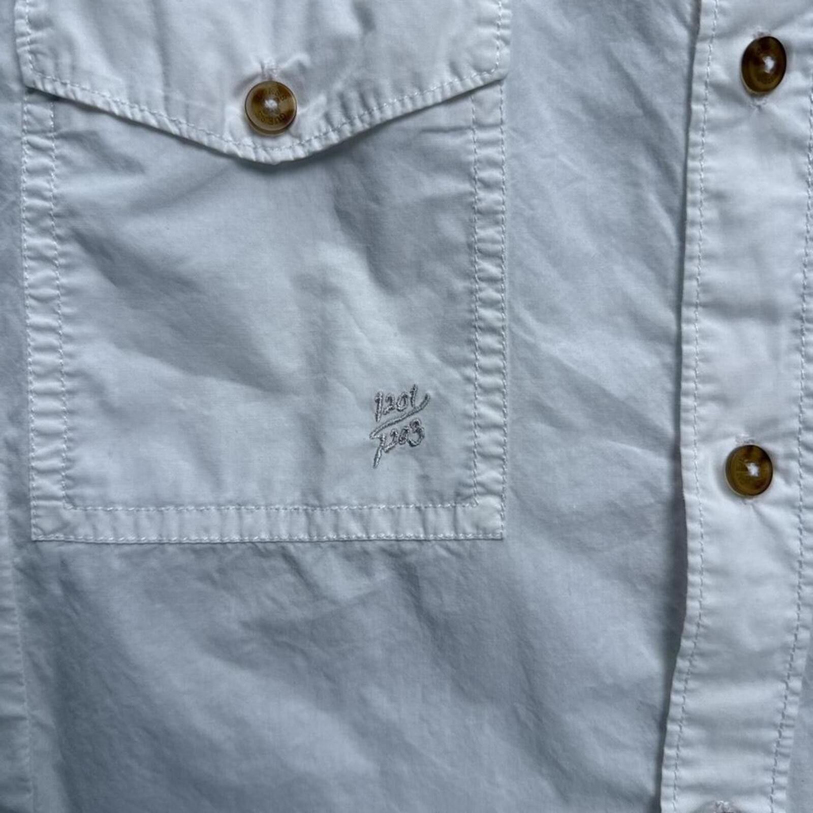Guess Y2K Guess 00s Grunge Button Up White shirt Size US M / EU 48-50 / 2 - 5 Thumbnail
