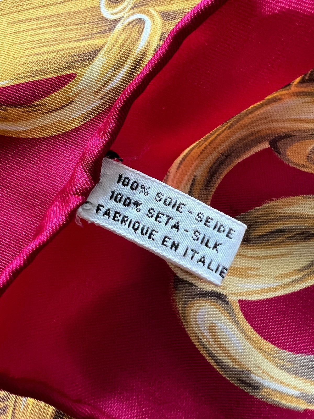 Chanel Vintage Chanel Silk Scarf Size ONE SIZE - 19 Thumbnail