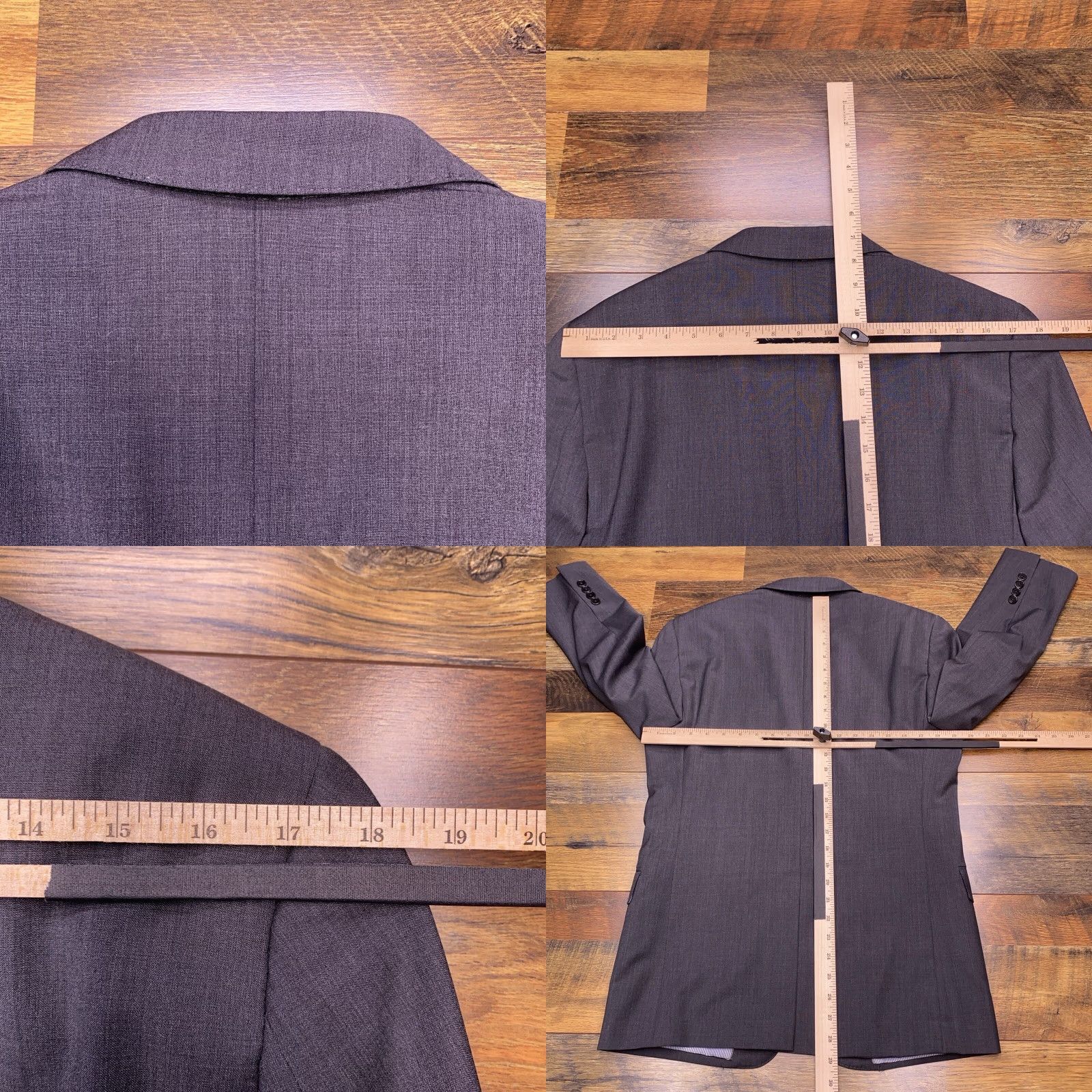 Brooks Brothers Brooks Brothers Explorer Regent Fit Blazer 38 Short Gray Wool Stretch New Size US 38 / EU 54 - 9 Thumbnail