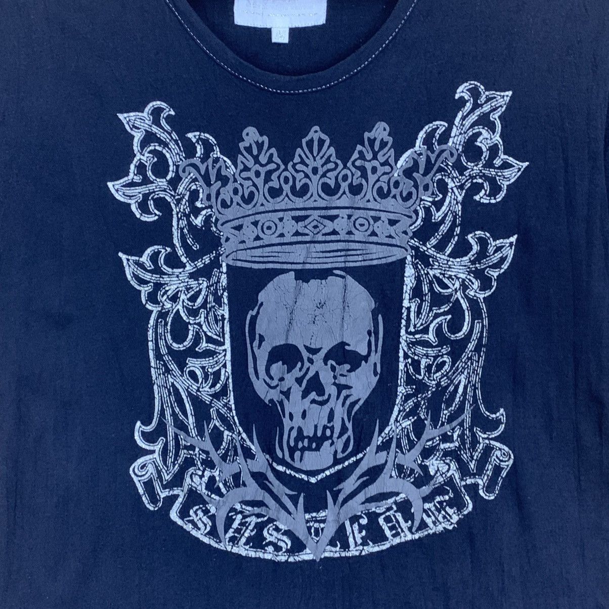 Japanese Brand Crazy Devil Skeleton Big Logo Tee Size US S / EU 44-46 / 1 - 5 Thumbnail