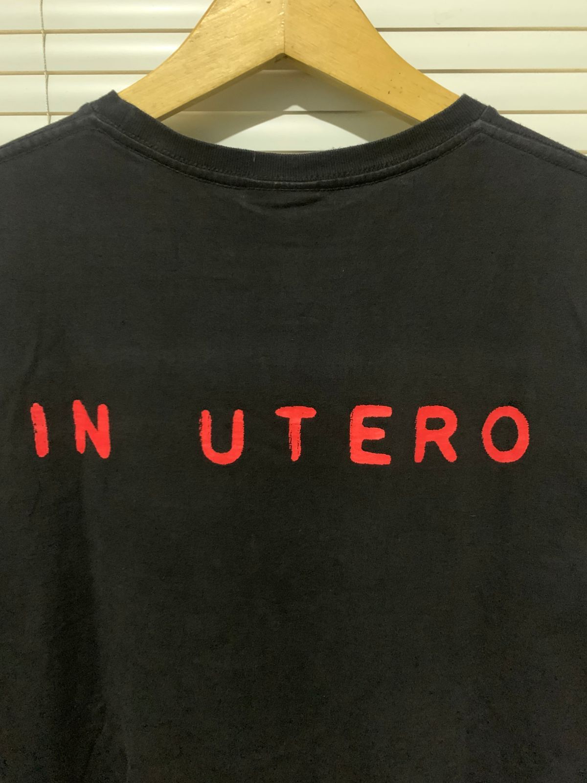 Band Tees 00s NIRVANA IN UTERO LONGSLEEVE Size US L / EU 52-54 / 3 - 5 Thumbnail