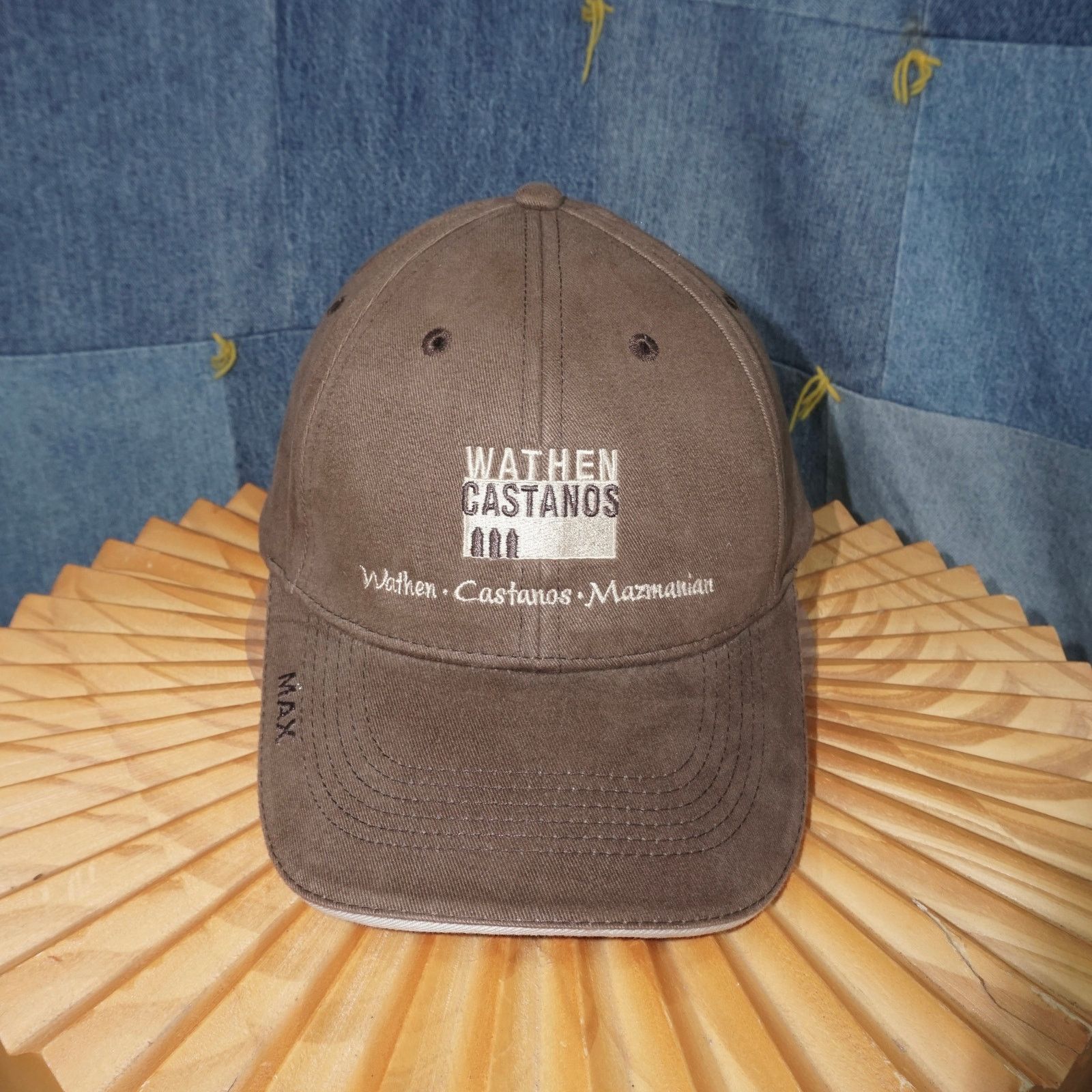 Vintage OSFA - Vintage Y2K wathen castanos mazmanian promo 2000s hat Size ONE SIZE - 1 Thumbnail