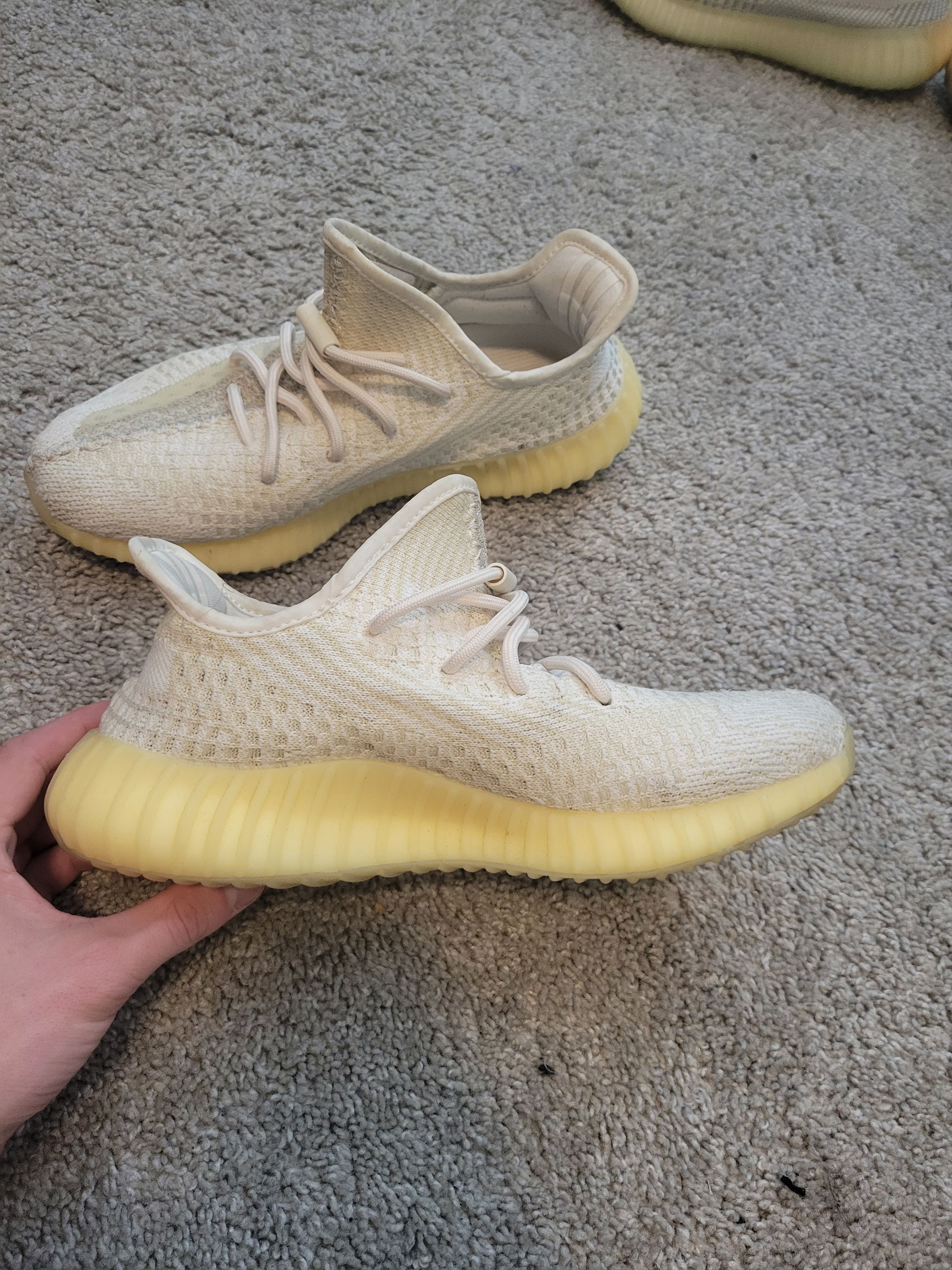 Adidas Adidas Yeezy 350 V2 Natural Sz 7.5 Size US 7.5 / EU 40-41 - 3 Thumbnail
