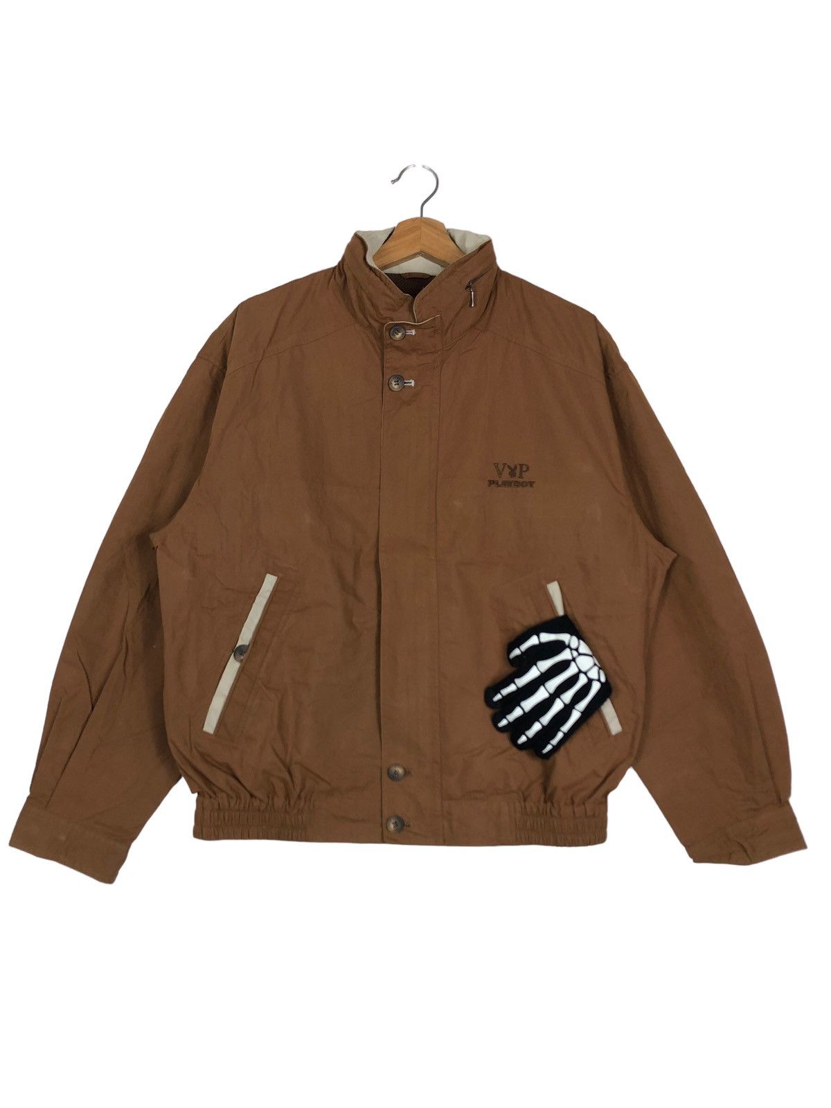 Japanese Brand 🔥90’s VINTGE RIOT RIOT BOMBER JACKET PLAYBOY JAPAN Size US L / EU 52-54 / 3 - 1 Thumbnail