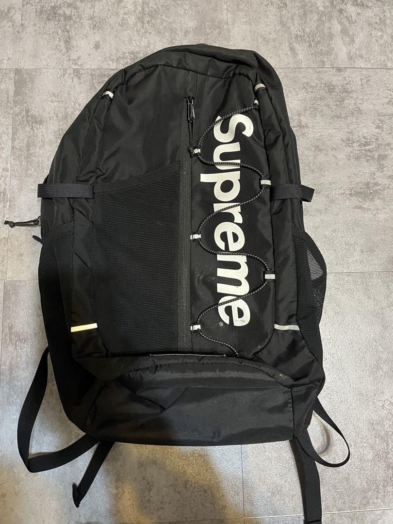 Supreme SUPREME Logo Design Backpack Black One Size Size ONE SIZE - 1 Thumbnail