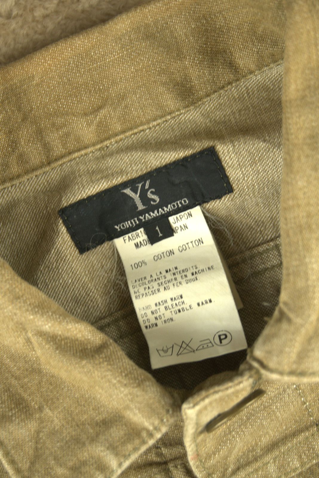 Yohji Yamamoto Yohji Yamamoto Cropped Jacket Long Sleeves Y's In Love Rare Size XS / US 0-2 / IT 36-38 - 7 Thumbnail