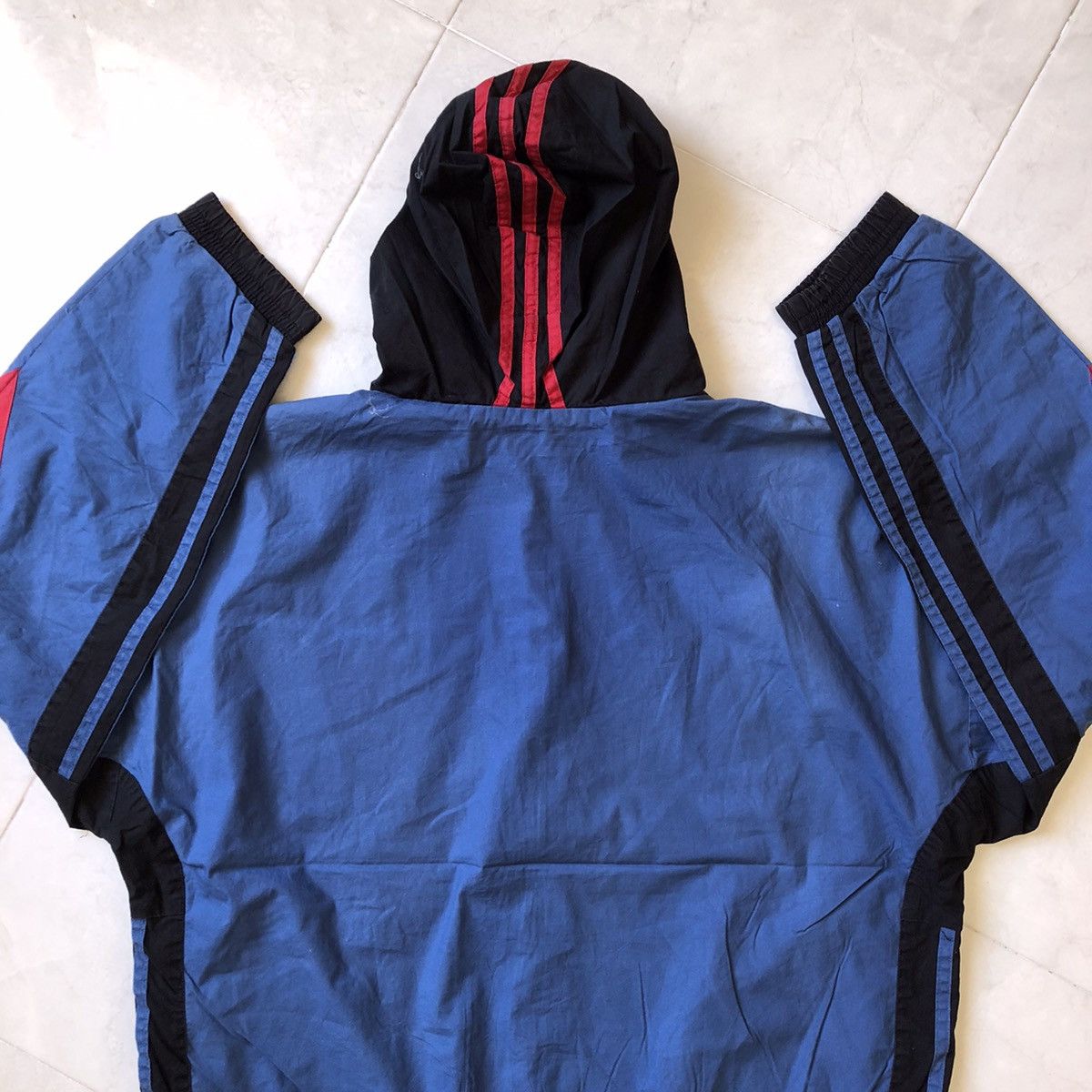 Adidas ADIDAS Sport Embroidery Logo Multicolor Hooded Jacket Size US S / EU 44-46 / 1 - 8 Thumbnail