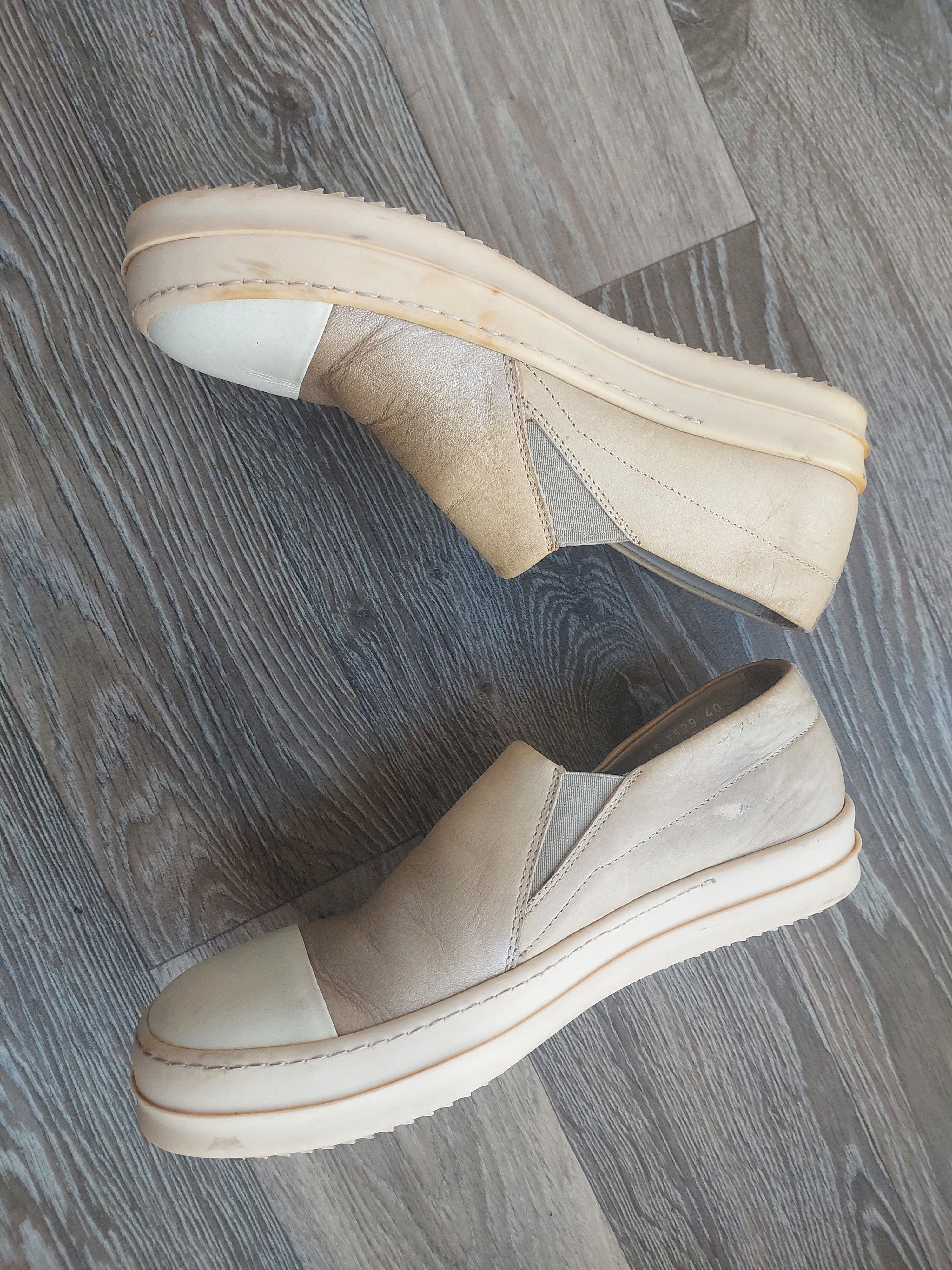 Rick Owens Rick Owens Boat slip-on sneakers. Size US 7 / EU 40 - 7 Thumbnail