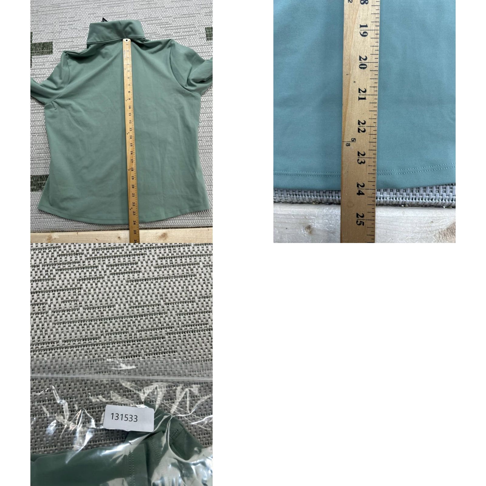 Under Armour Under Armour Sweatshirt Womens XL Green Half Zip Mock Neck Pullover Athletic Fleece Logo Gym & Training Womens Size XL / US 12-14 / IT 48-50 - 8 Thumbnail