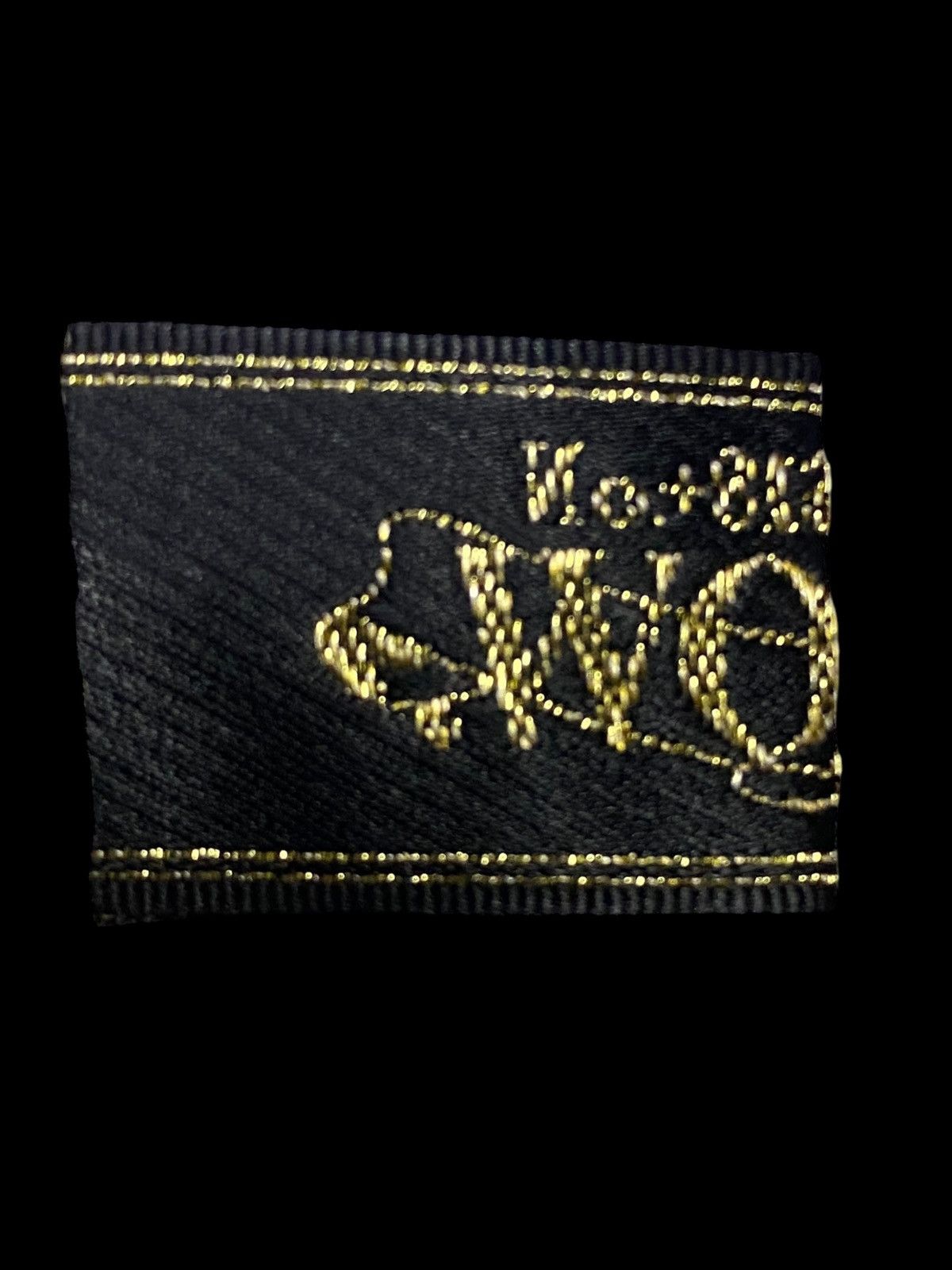Japanese Brand Y2k Light wash low rise flare jeans with gold buttons Size 29" - 9 Thumbnail