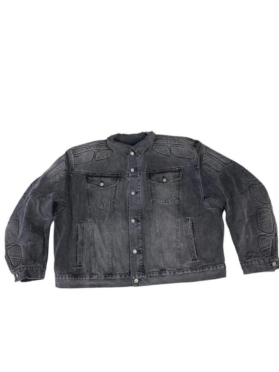 Gap Yeezy Gap Engineered By Balenciaga Padded Denim Jacket Grailed