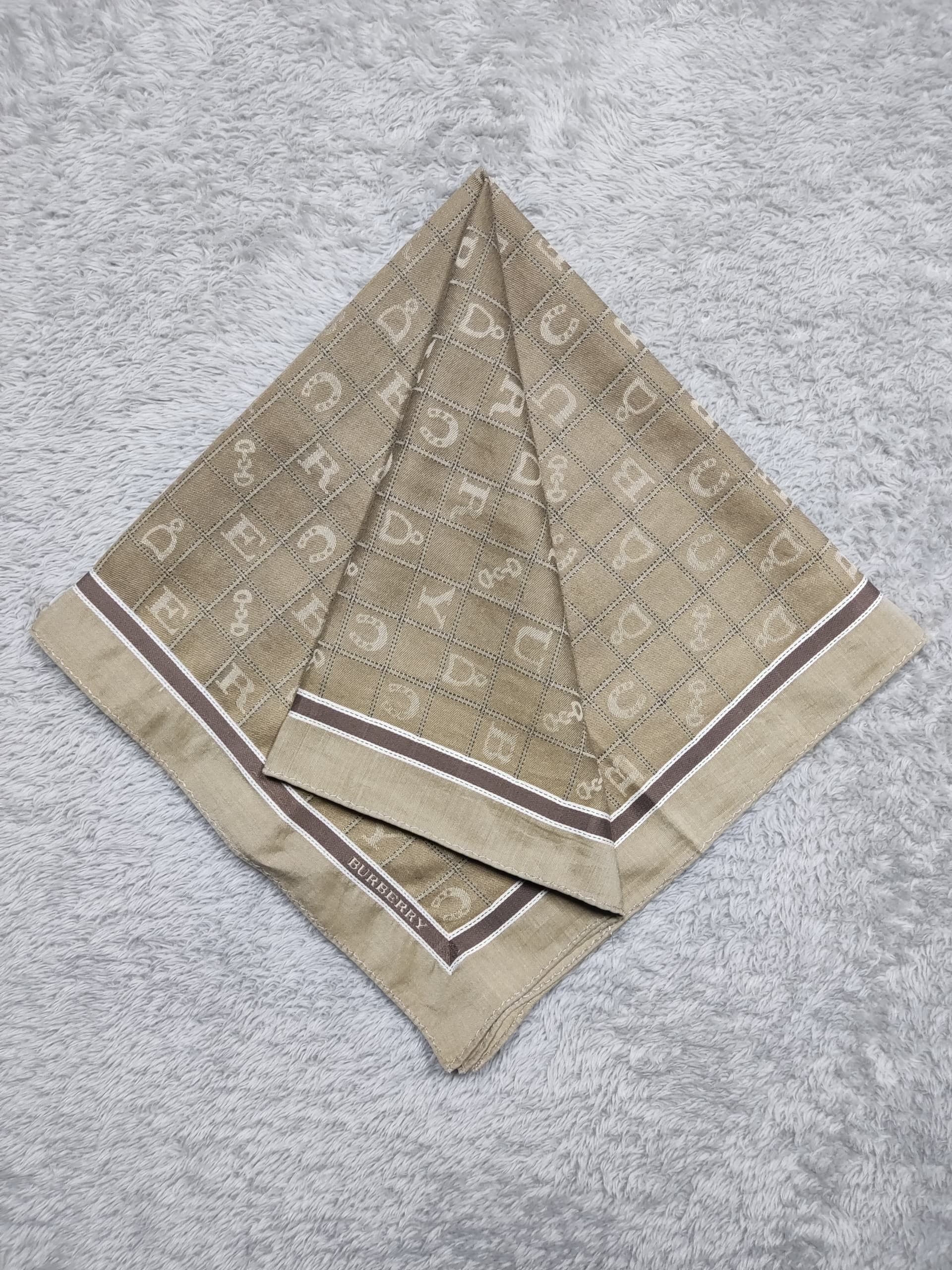 Burberry Vintage Burberry & Yves Saint Laurent (5 Pcs) Handkerchief Size ONE SIZE - 16 Thumbnail