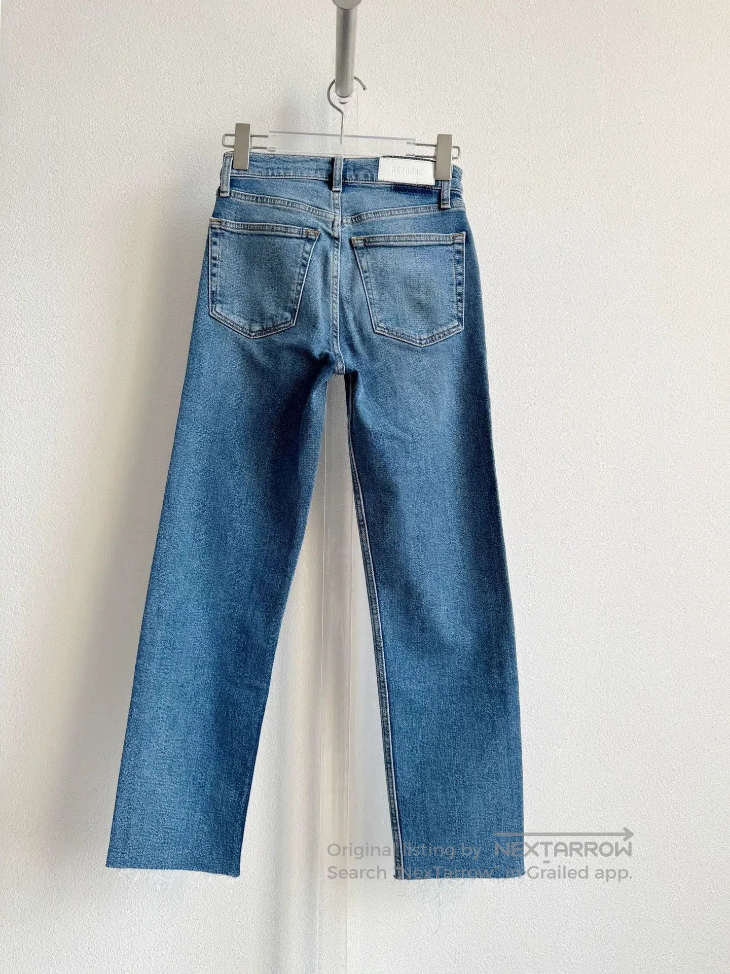 RE/DONE RE/DONE Straight Slim Denim Pants. Size 24" / US 00 / IT 34 - 2 Thumbnail