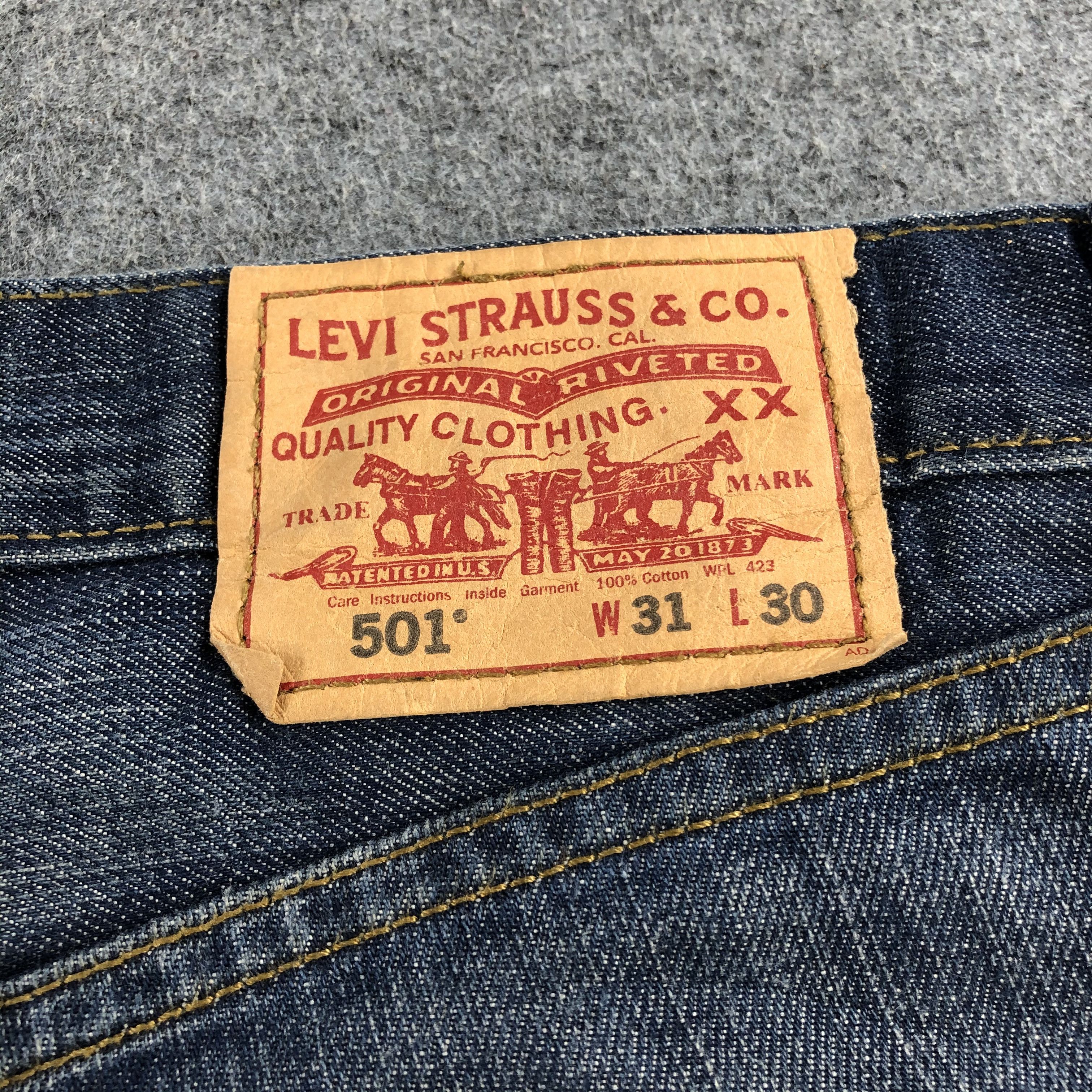 Levi's Vintage 90s Levis 501 Jeans-J1818 Size US 33 - 5 Thumbnail