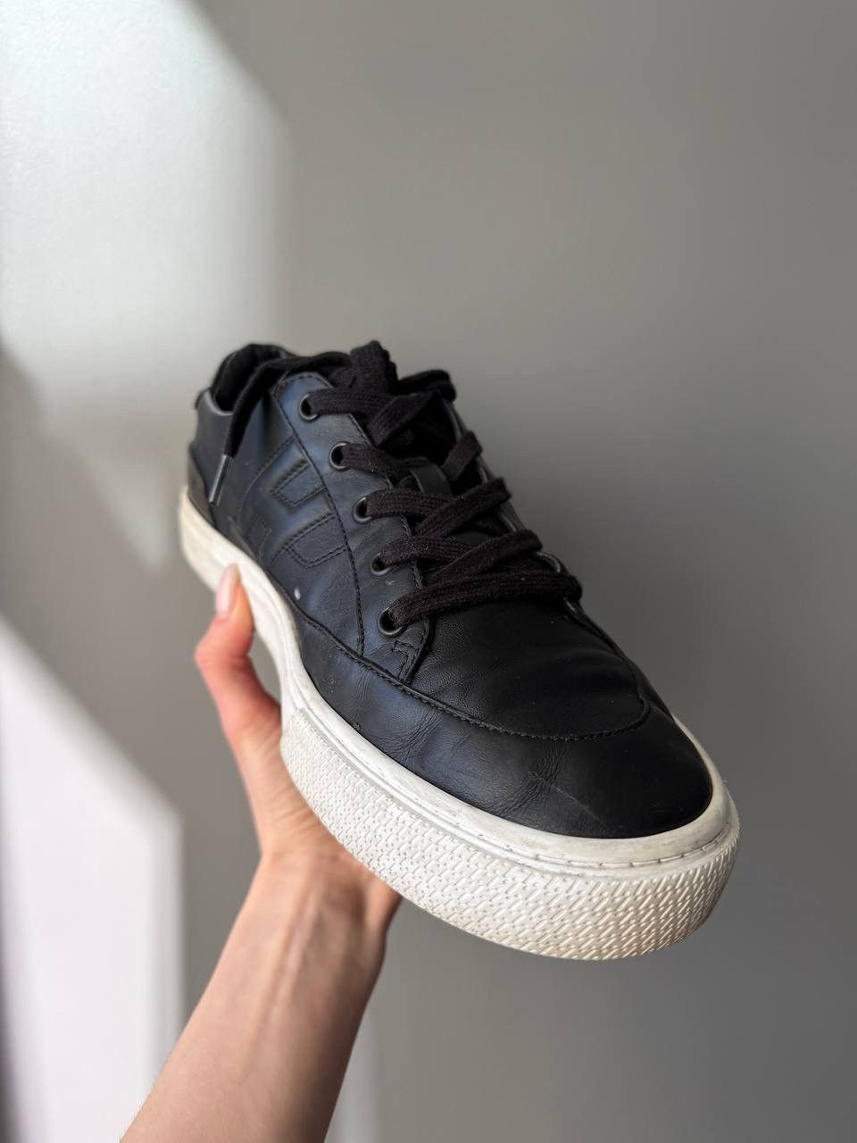 Hermes HERMES ATHLETIC LOW SNEAKERS SHOES IN BLACK SIZE 43.5 Size US 10.5 / EU 43-44 - 8 Thumbnail