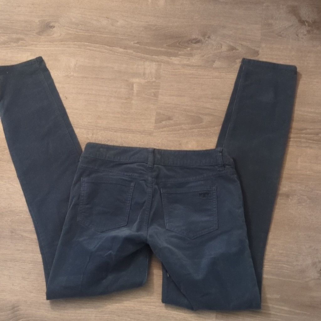 Tory Burch Tory Burch blue corduroy super skinny jeans size 26 Size 26" / US 2 / IT 38 - 7 Thumbnail