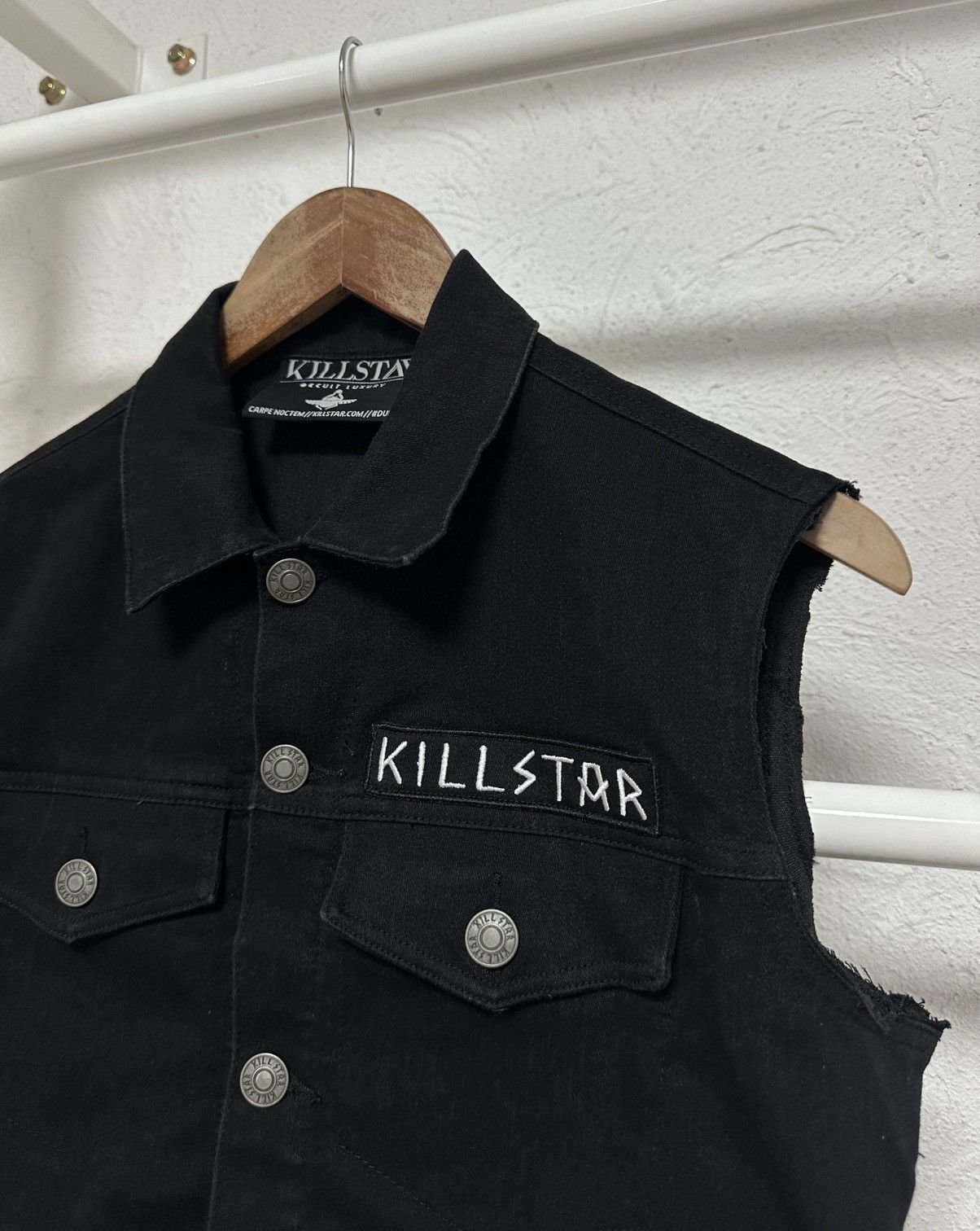 Killstar Killstar Women’s Rock Style Vest Y2K Gothic Punk Size XL Size XL / US 12-14 / IT 48-50 - 2 Thumbnail